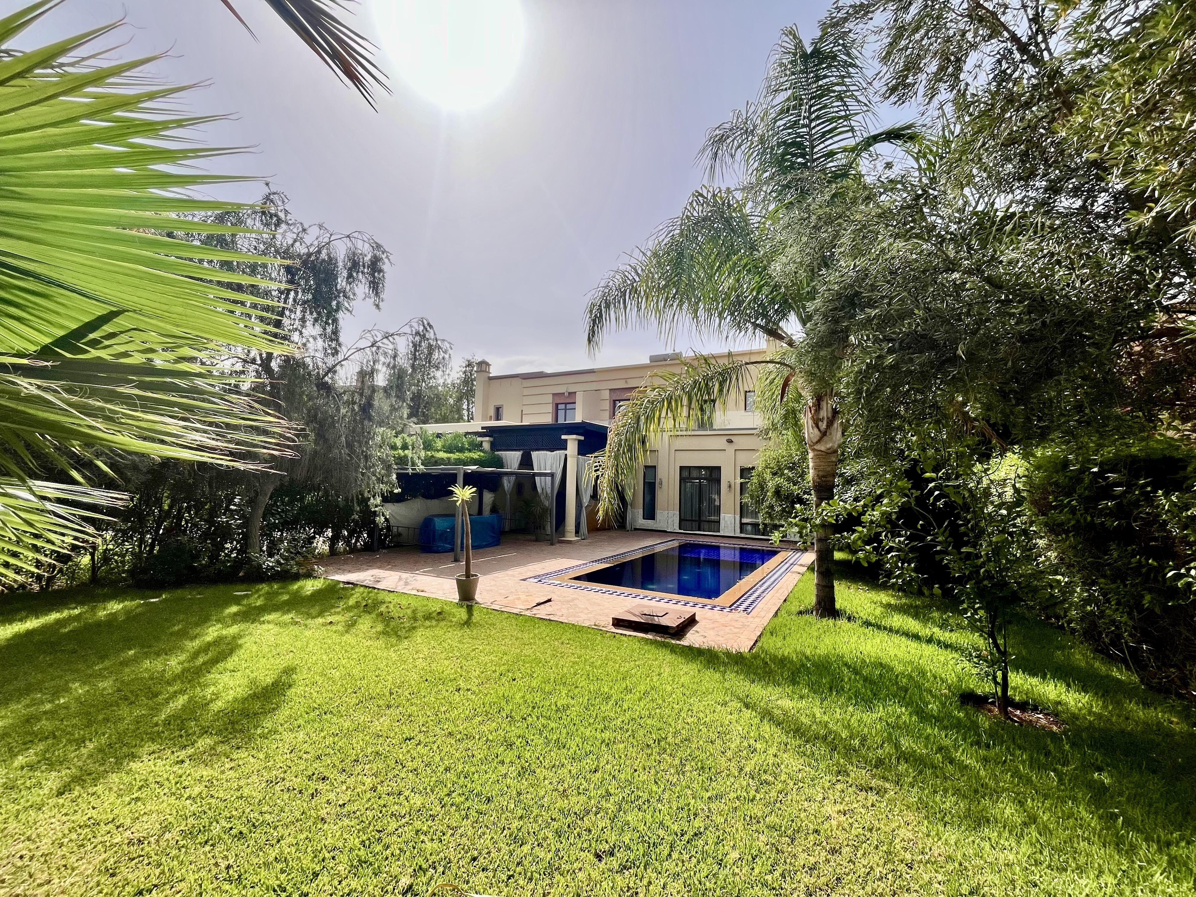 Villa de charme à louer sur golf - Marrakech