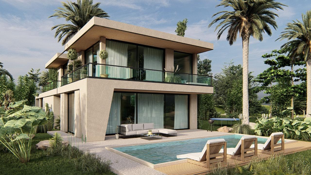 Villa contemporaine avec vue Atlas - Marrakech