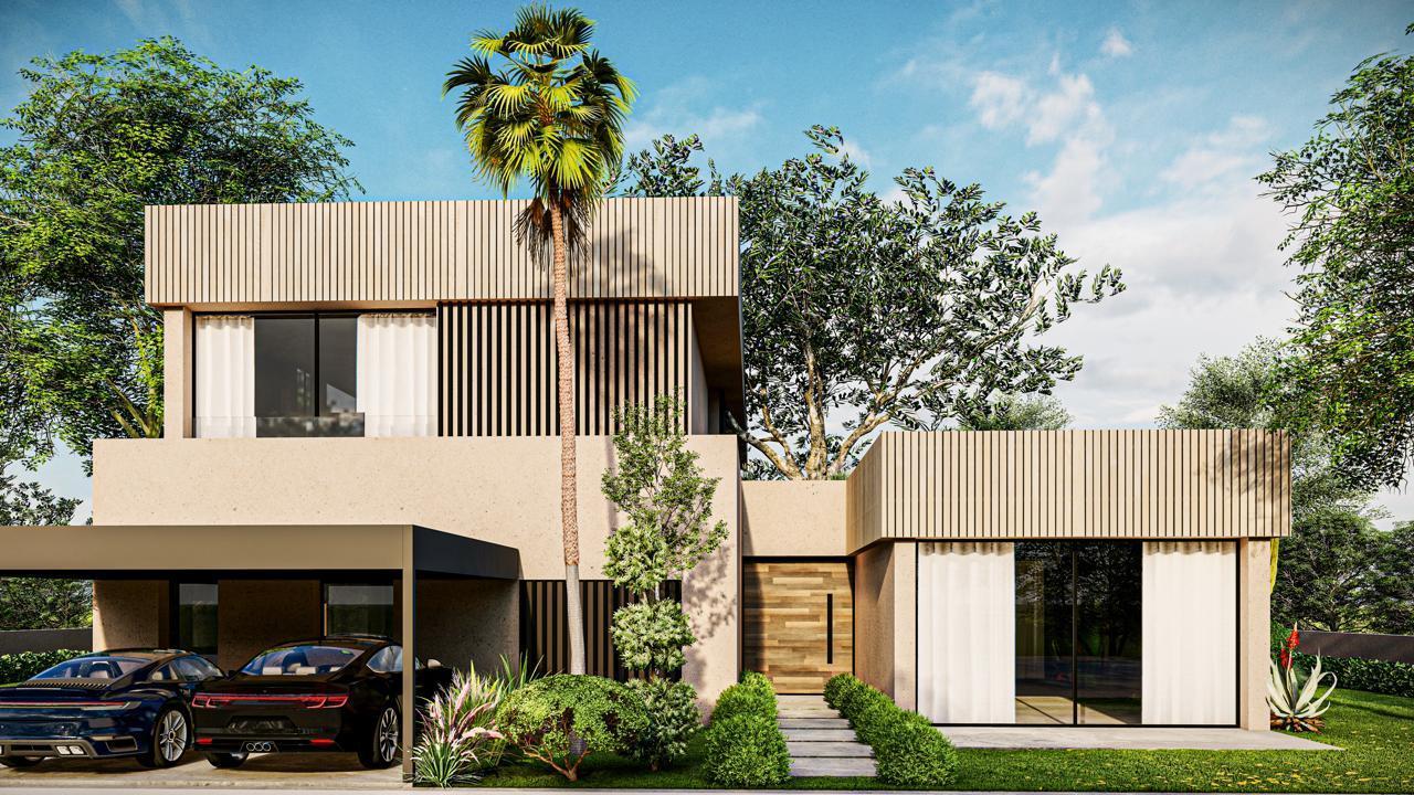 Villa moderne neuve avec vue Atlas - Marrakech