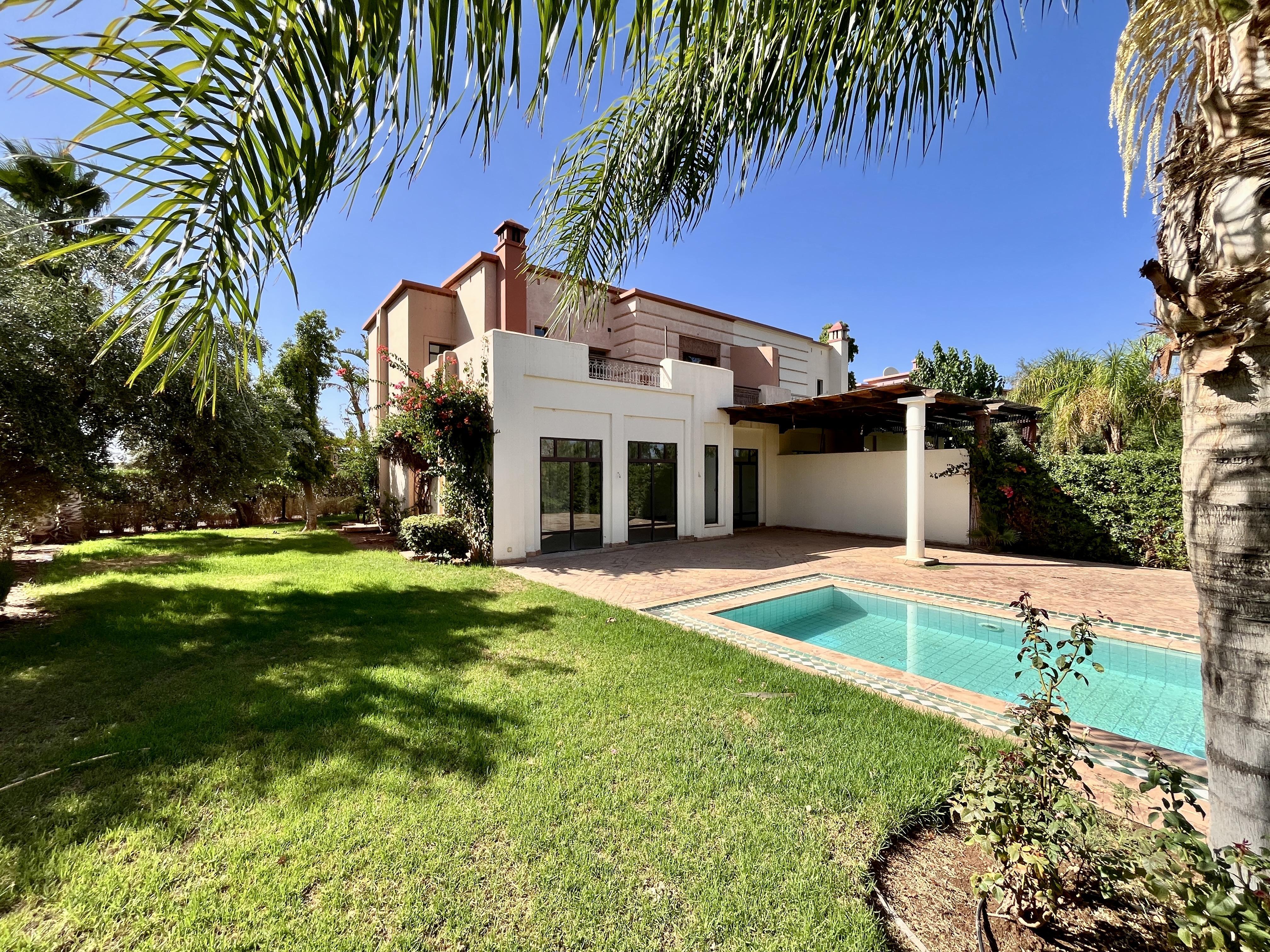 Villa avec piscine sur golf - Marrakech