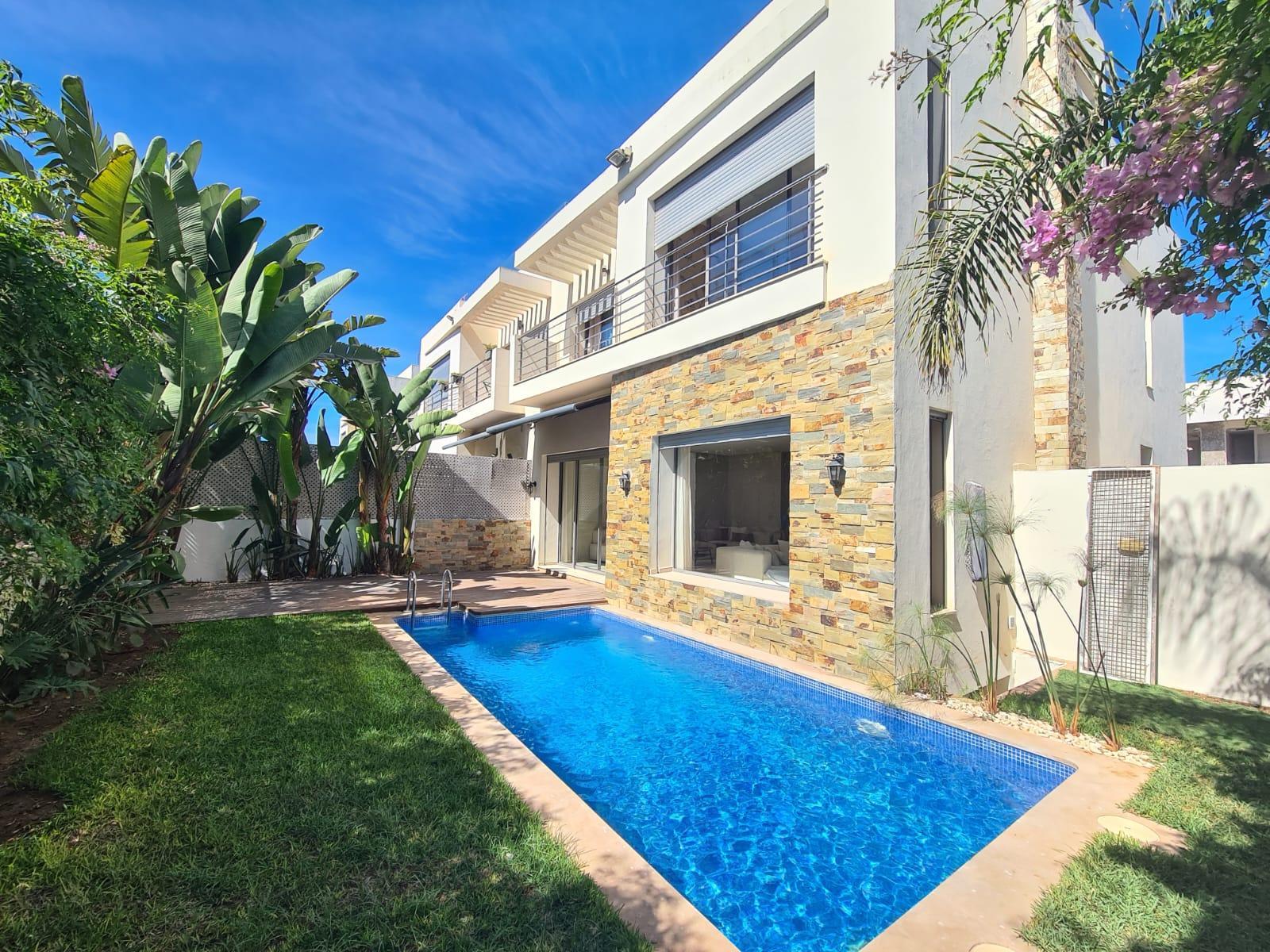 villa moderne meublé en résidence sécurisée