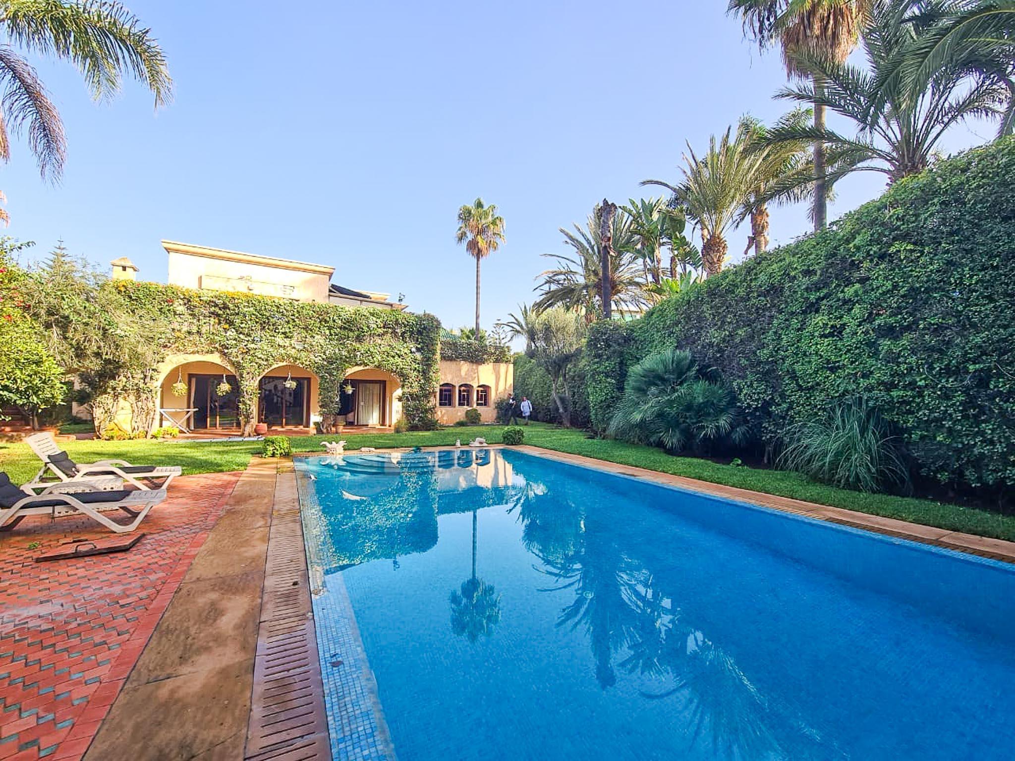 Villa d'exception à louer Quartier Californie