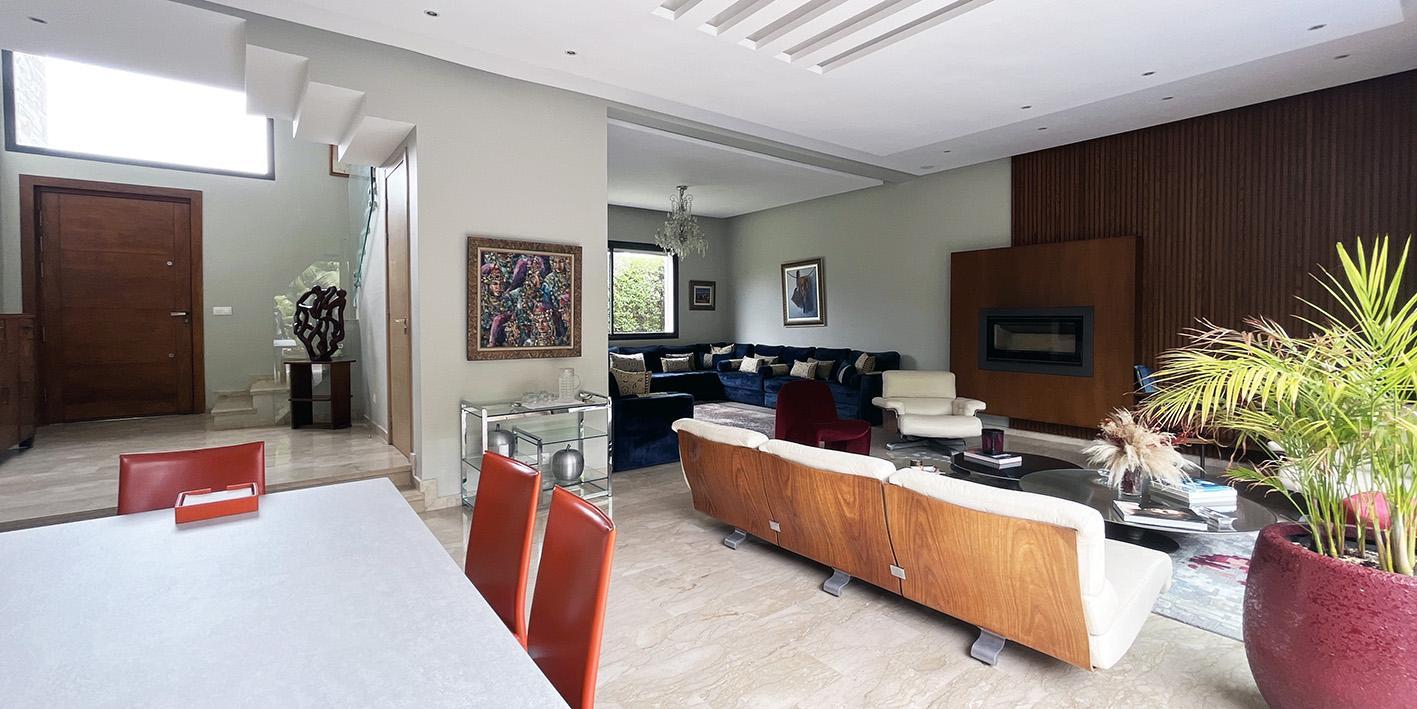 Villa de 4 chambres et bureau, jardin tropical privé et piscine. — 5