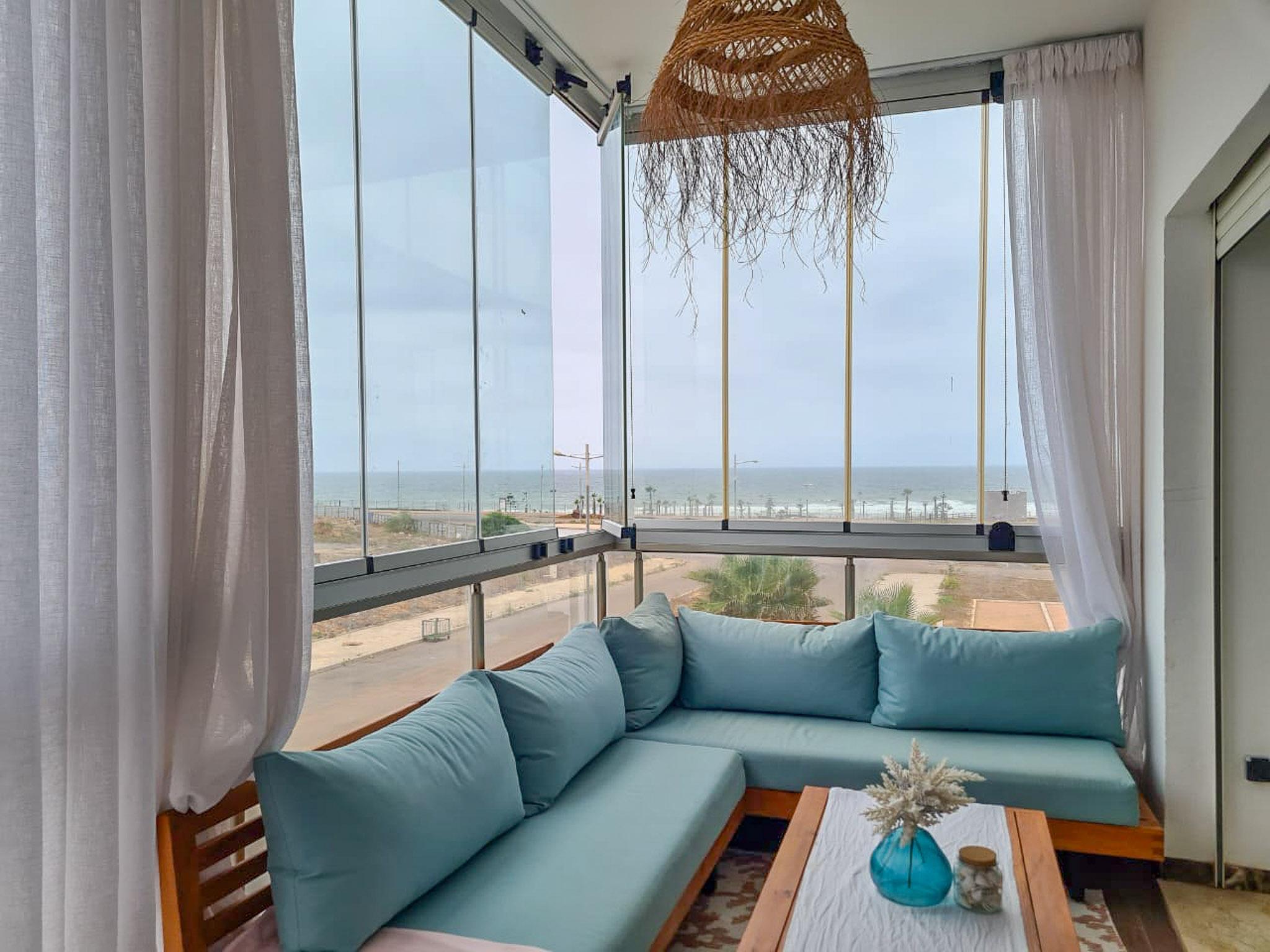 Appartement de Luxe avec Vue Mer, Dar Bouazza