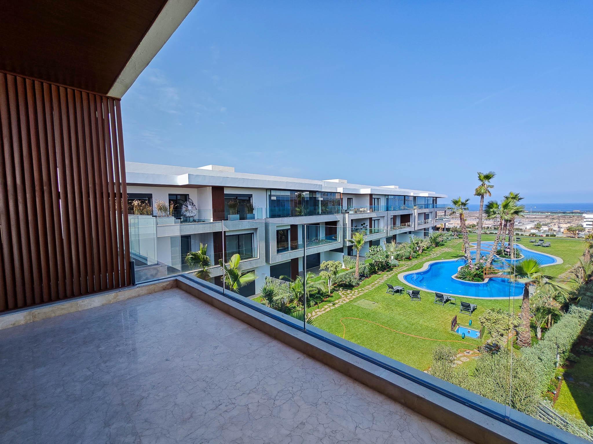 Appartement haut de gamme 3 chambres vue sur océan