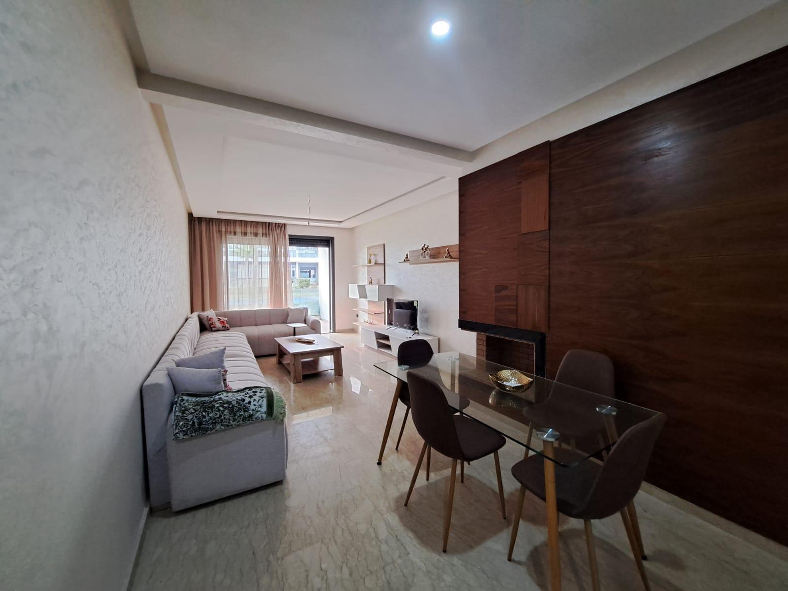 Magnifique appartement meublé en rez-de-jardin, front de mer – Résidence haut standing — 2