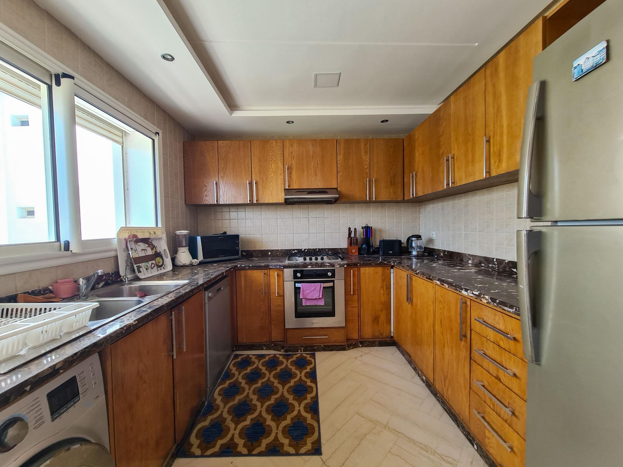 Sublime appartement meublé, vue mer, en résidence sécurisée. — 4