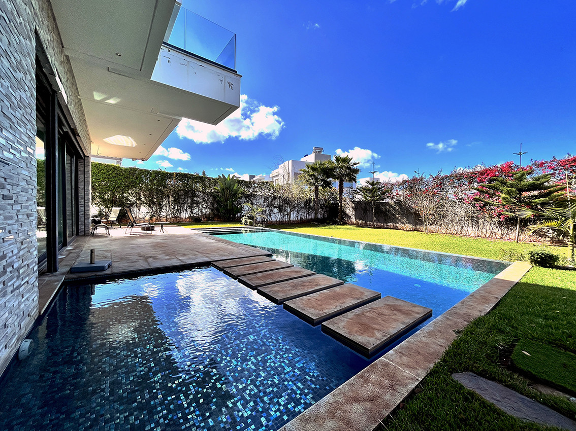 Villa avec vue sur l'océan.