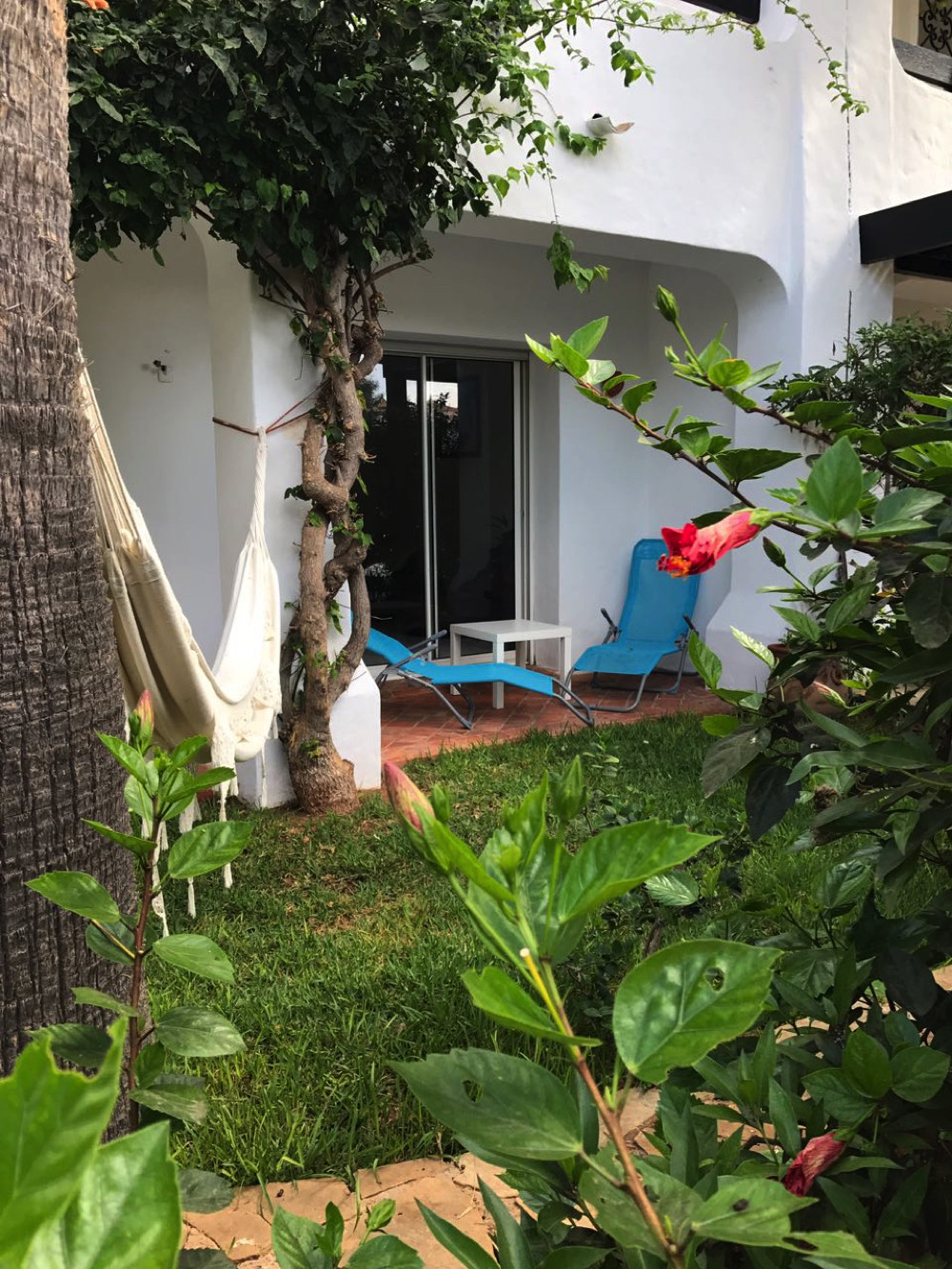 Jolie villa meublée en résidence de bord de mer.