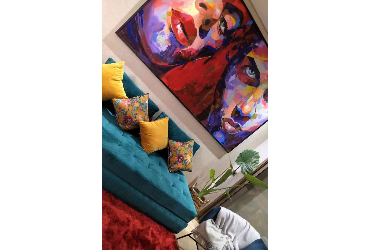 Bel studio neuf bien meublé à louer longue durée Prestigia Marrakech — 5
