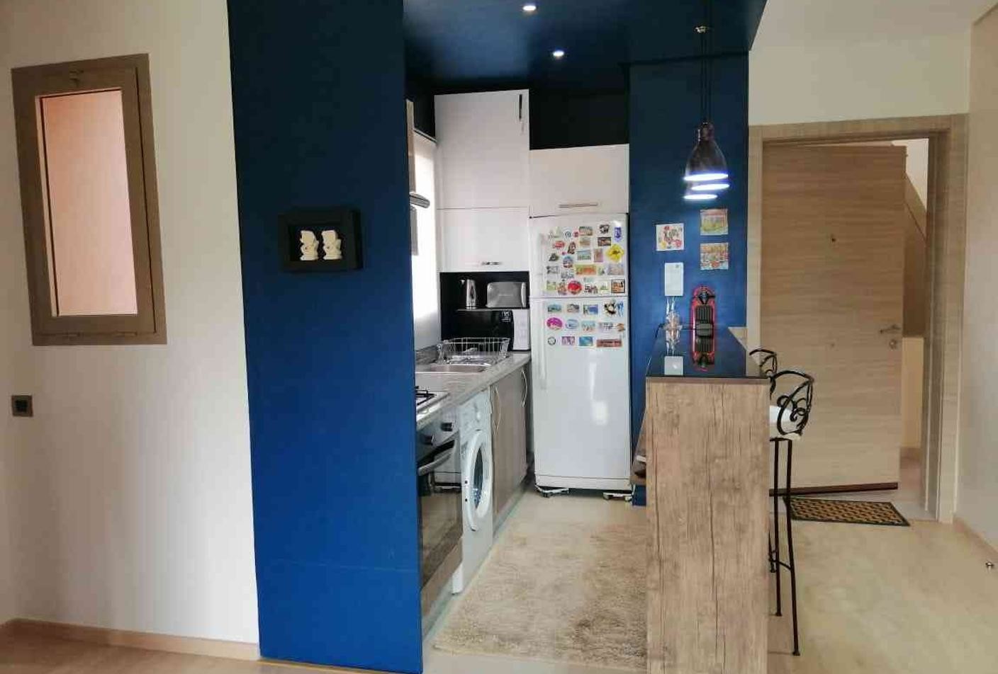 Bel studio neuf bien meublé à louer longue durée Prestigia Marrakech — 3