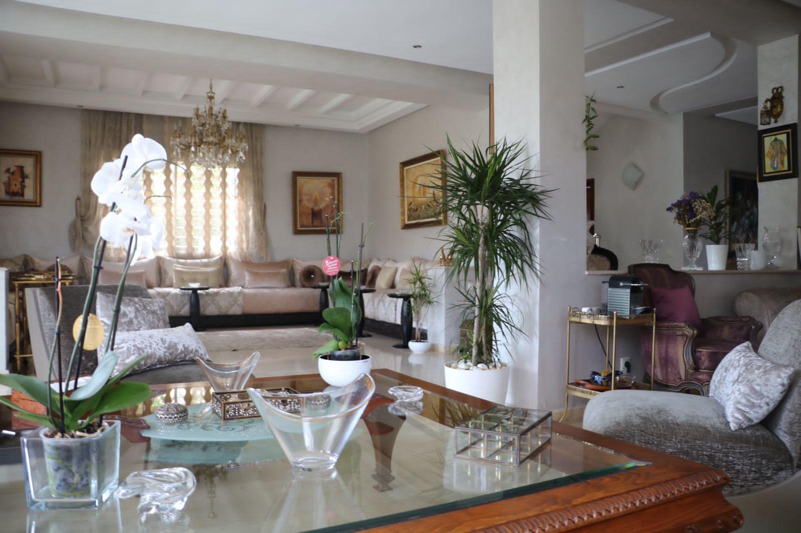 Villa Bouskoura piscine, beau jardin Ã  vendre — 6