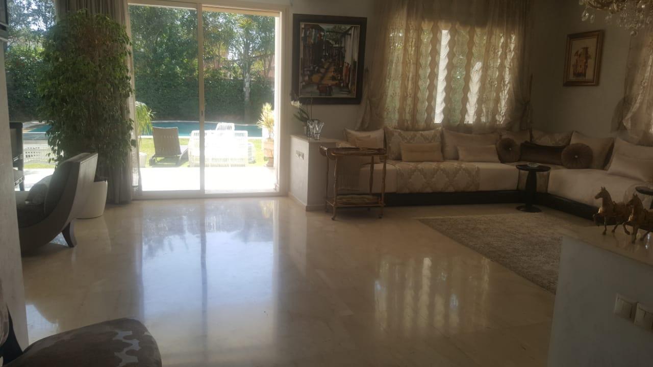 Villa Bouskoura piscine, beau jardin Ã  vendre — 5