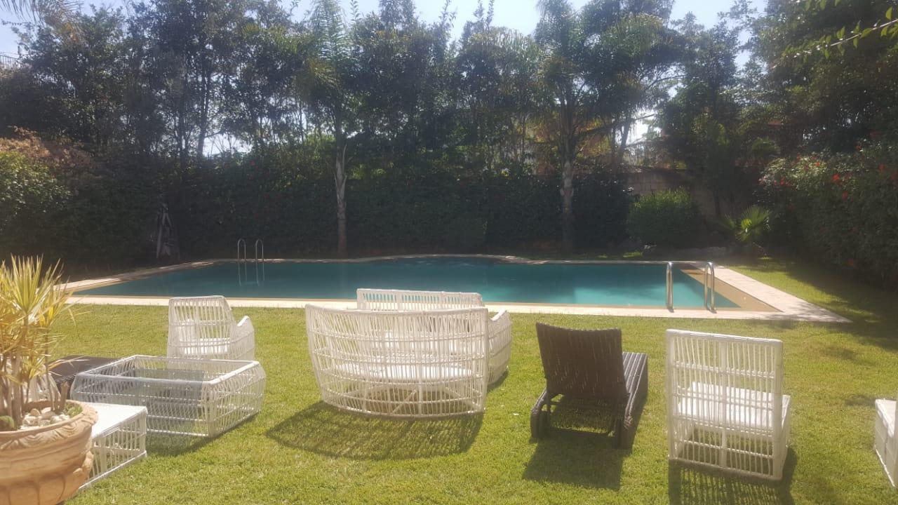 Villa Bouskoura piscine, beau jardin Ã  vendre — 3