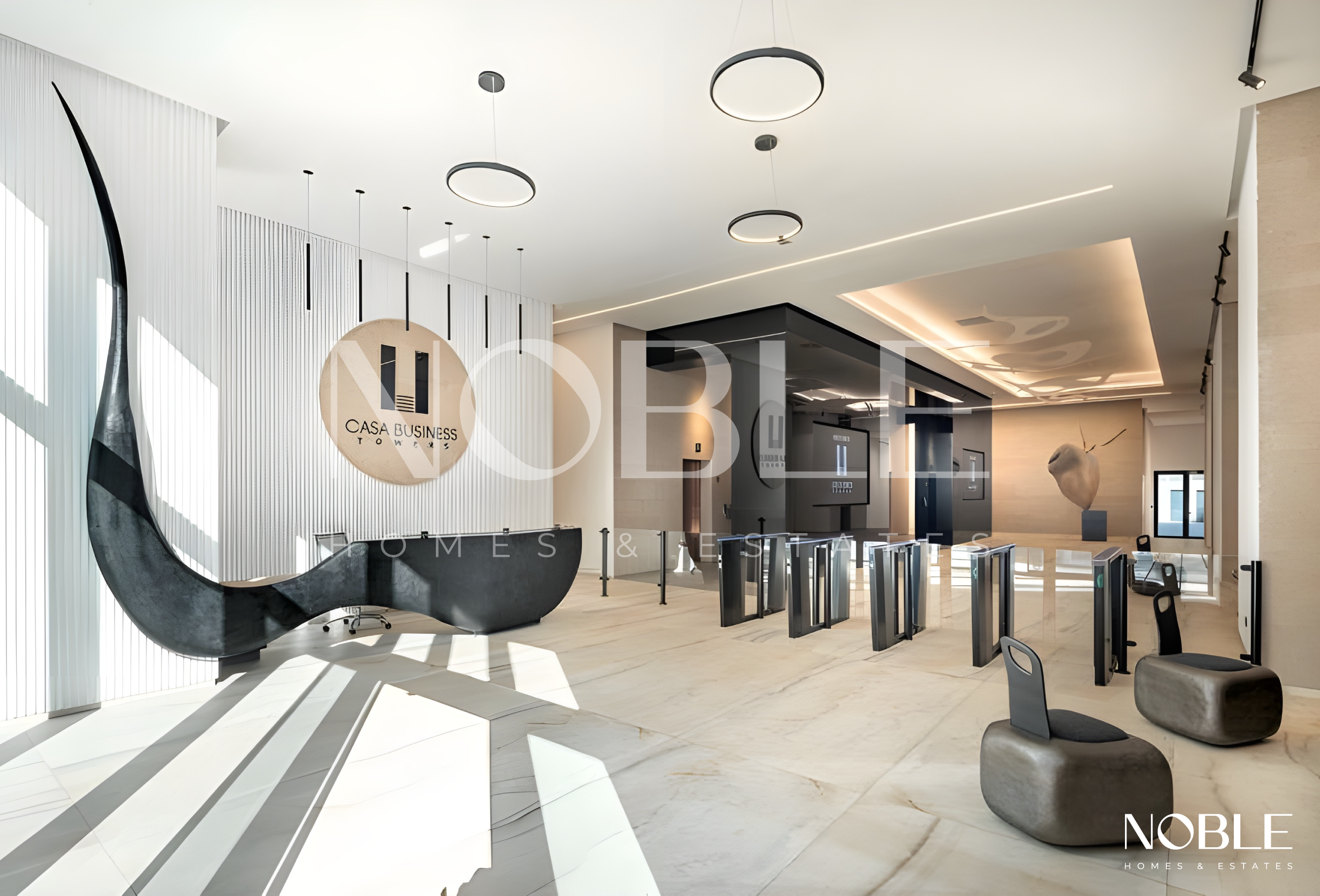 Bureau à louer – Tour Anfa Park – Casa Business Towers – CFC