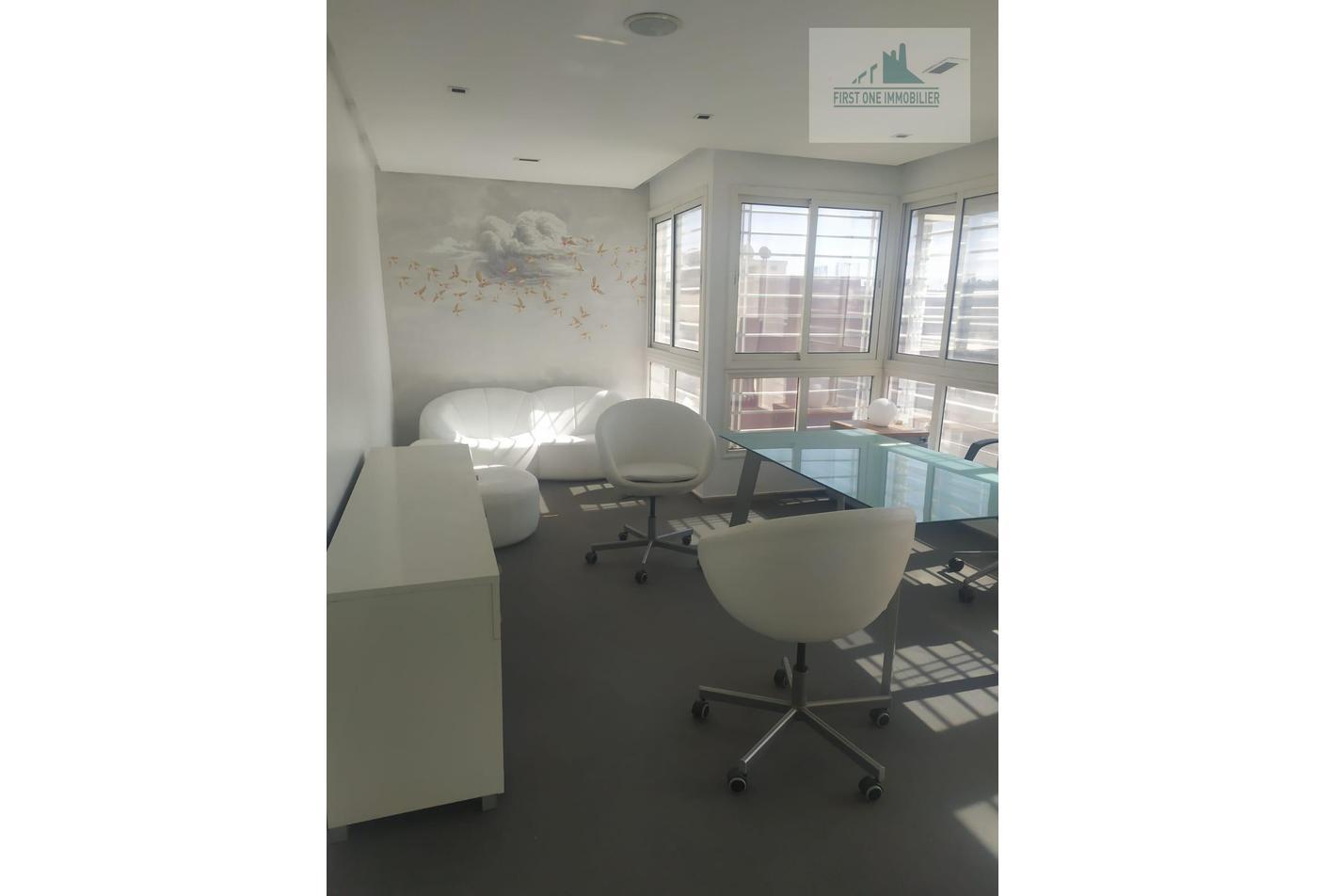 Plateau bureau équipé 300 m2 Maarif — 2