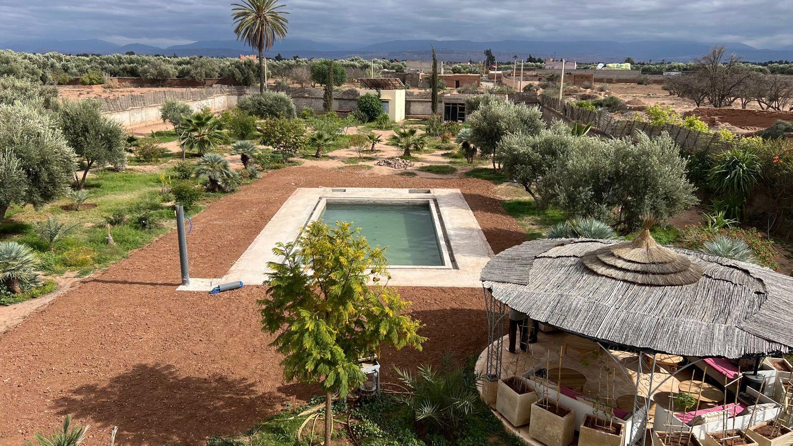 Villa de 7000 m² sur la route de Fès