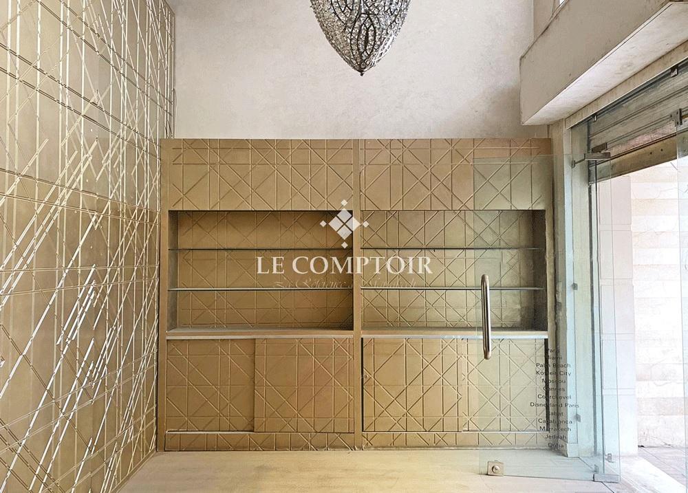 LOCAL COMMERCIAL A LOUER – GUELIZ – MARRAKECH
