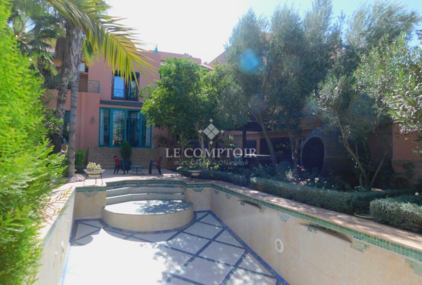 VILLA D’ARCHITECTE A VENDRE – ROUTE DE CASABLANCA - MARRAKECH — 3