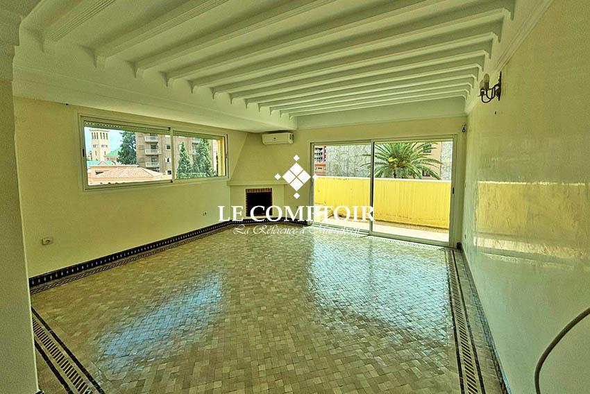 APPARTEMENT CENTRE GUELIZ TRIANGLE D’OR MEUBLE