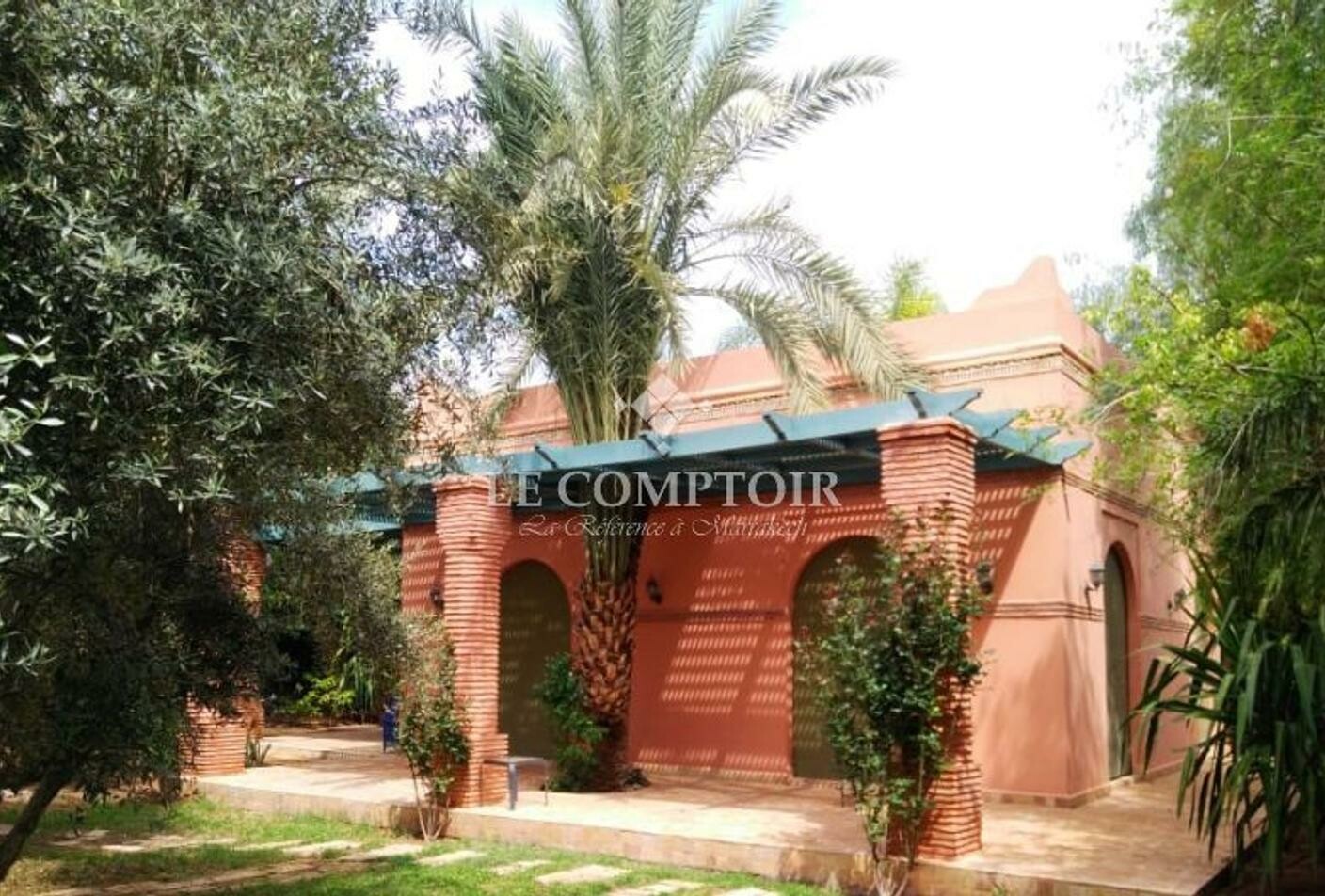 MAGNIFIQUE VILLA A LA VENTE-PALMERAIE-MARRAKECH — 2