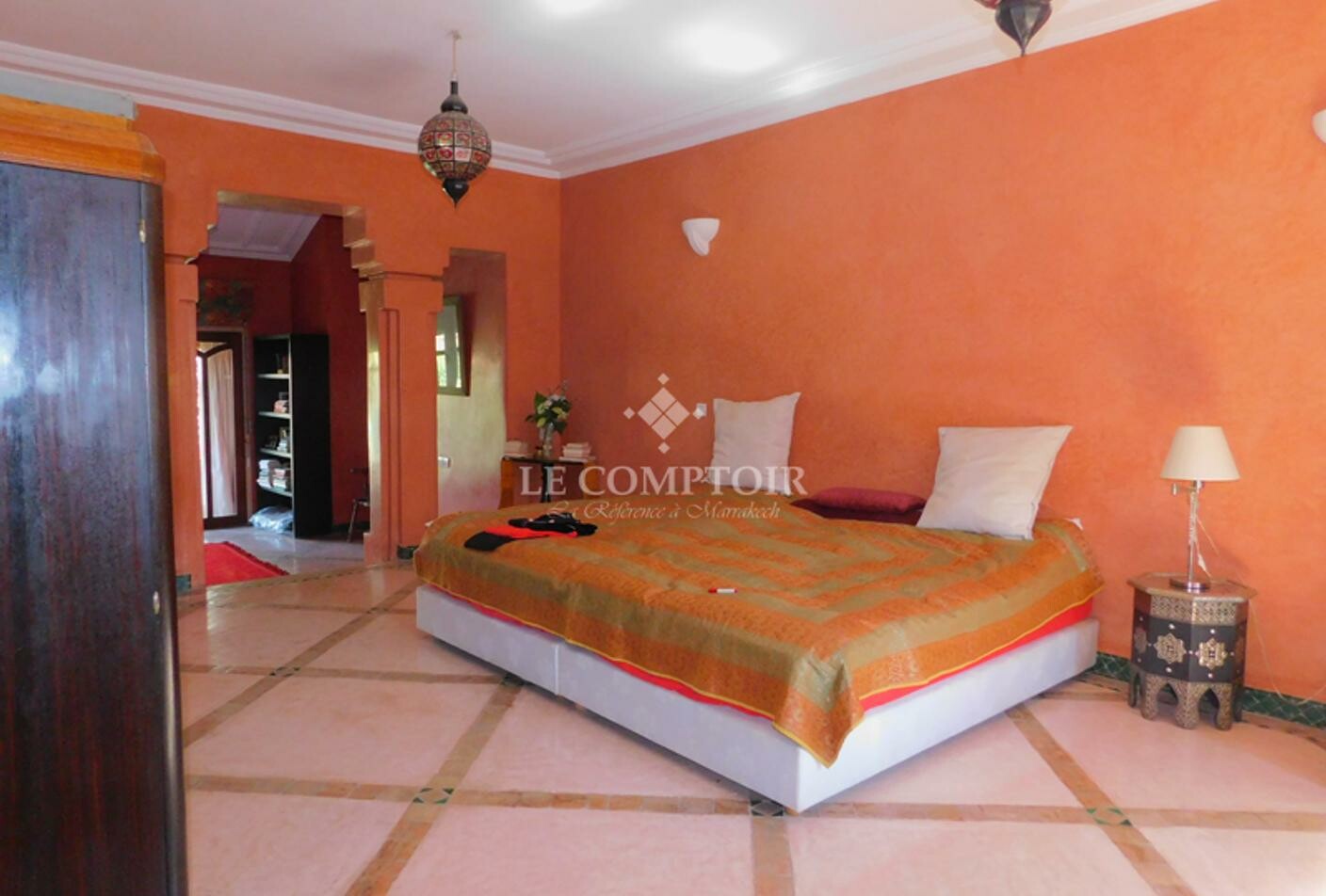 VILLA D’ARCHITECTE A VENDRE – ROUTE DE CASABLANCA - MARRAKECH — 4