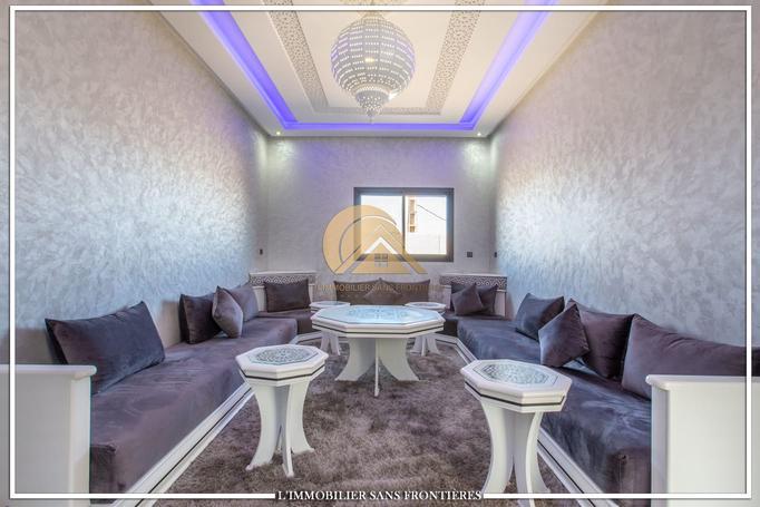 Villa meublée à louer plain pied, piscine privée, Route de Ouarzazate — 6