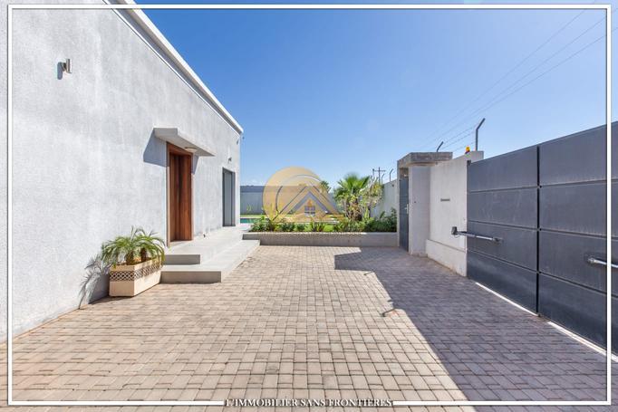 Villa meublée à louer plain pied, piscine privée, Route de Ouarzazate — 4