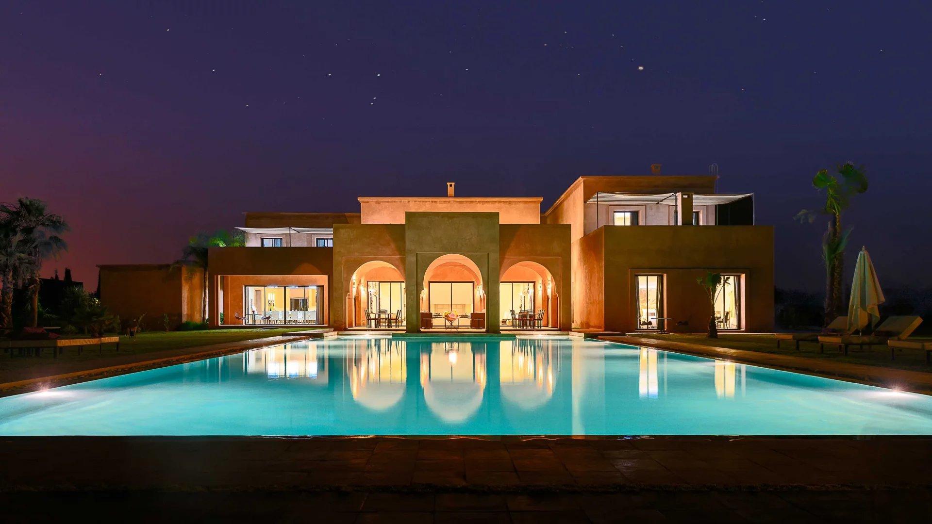 VILLA architecture Arabo-Andalouse