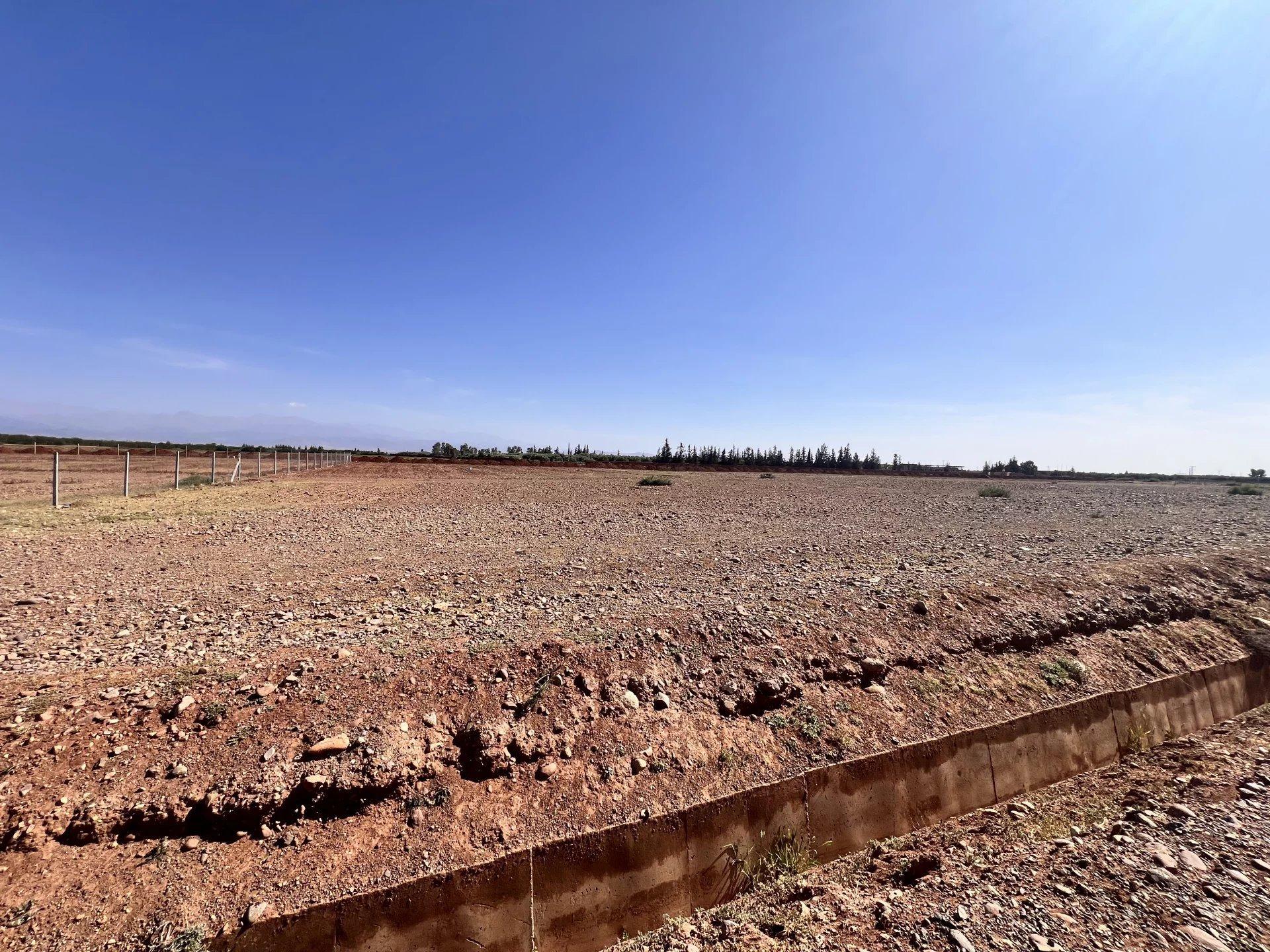VENTE TERRAIN CONSTRUCTIBLE MARRAKECH • ROUTE DE L'OURIKA — 2