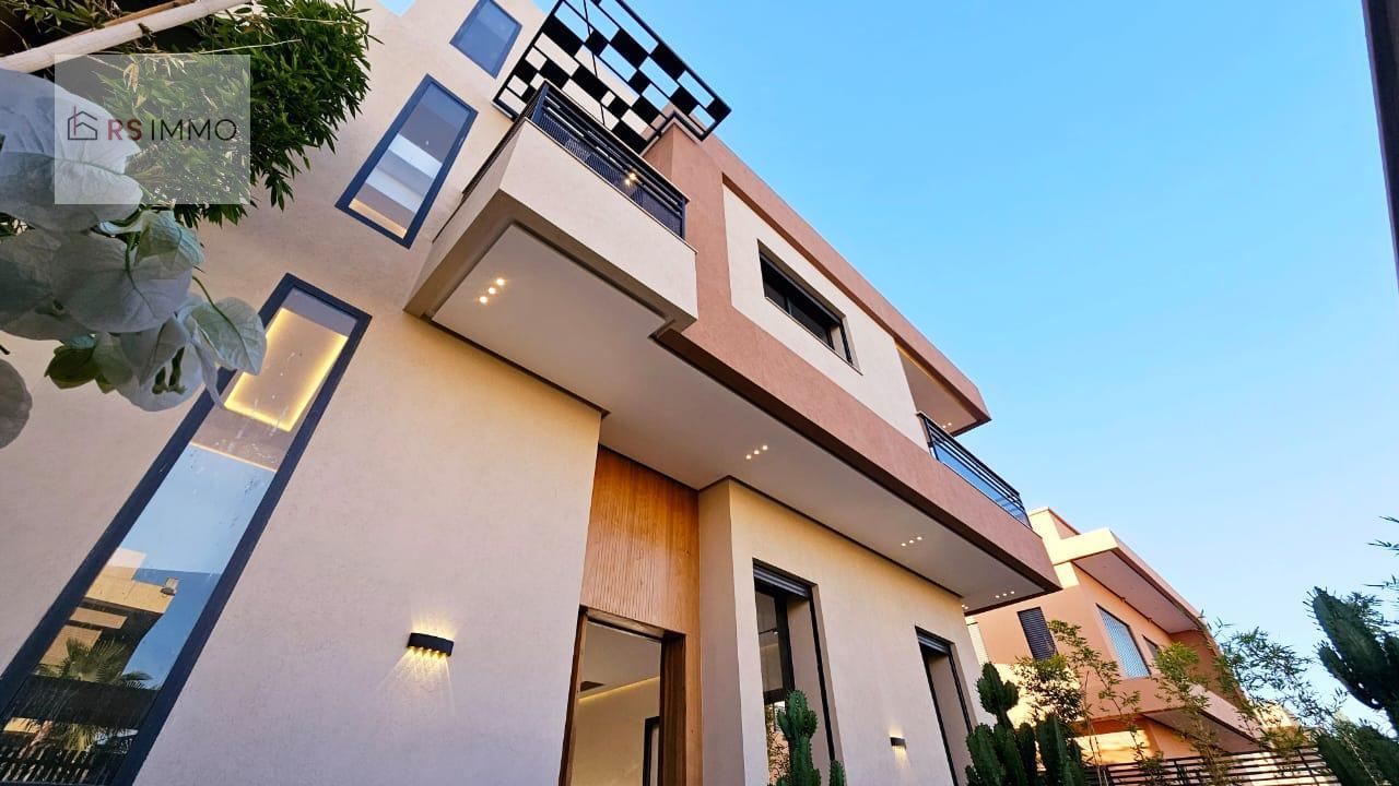 SUPERBE VILLA JUMELÉE DE 314 M² GOLF NORIA TITRÉ MARRAKECH — 5