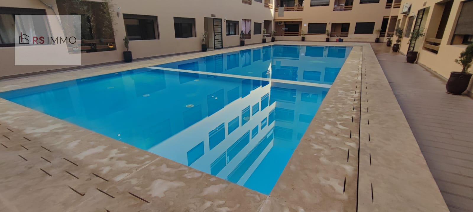Appartement Marrakech 64 m² en face de la gare - Meublé avec piscine — 2