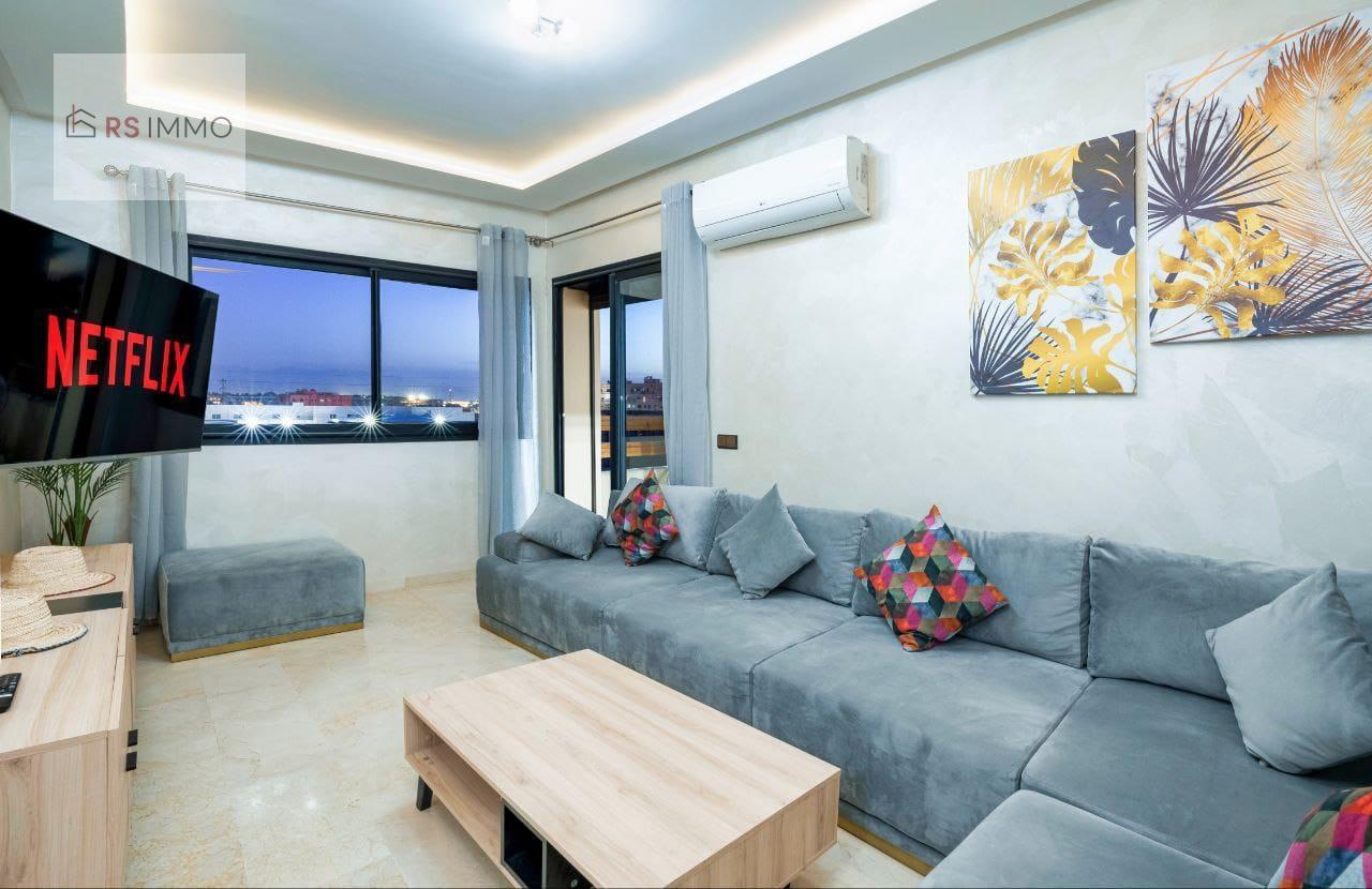 Appartement Marrakech 64 m² en face de la gare - Meublé avec piscine — 4