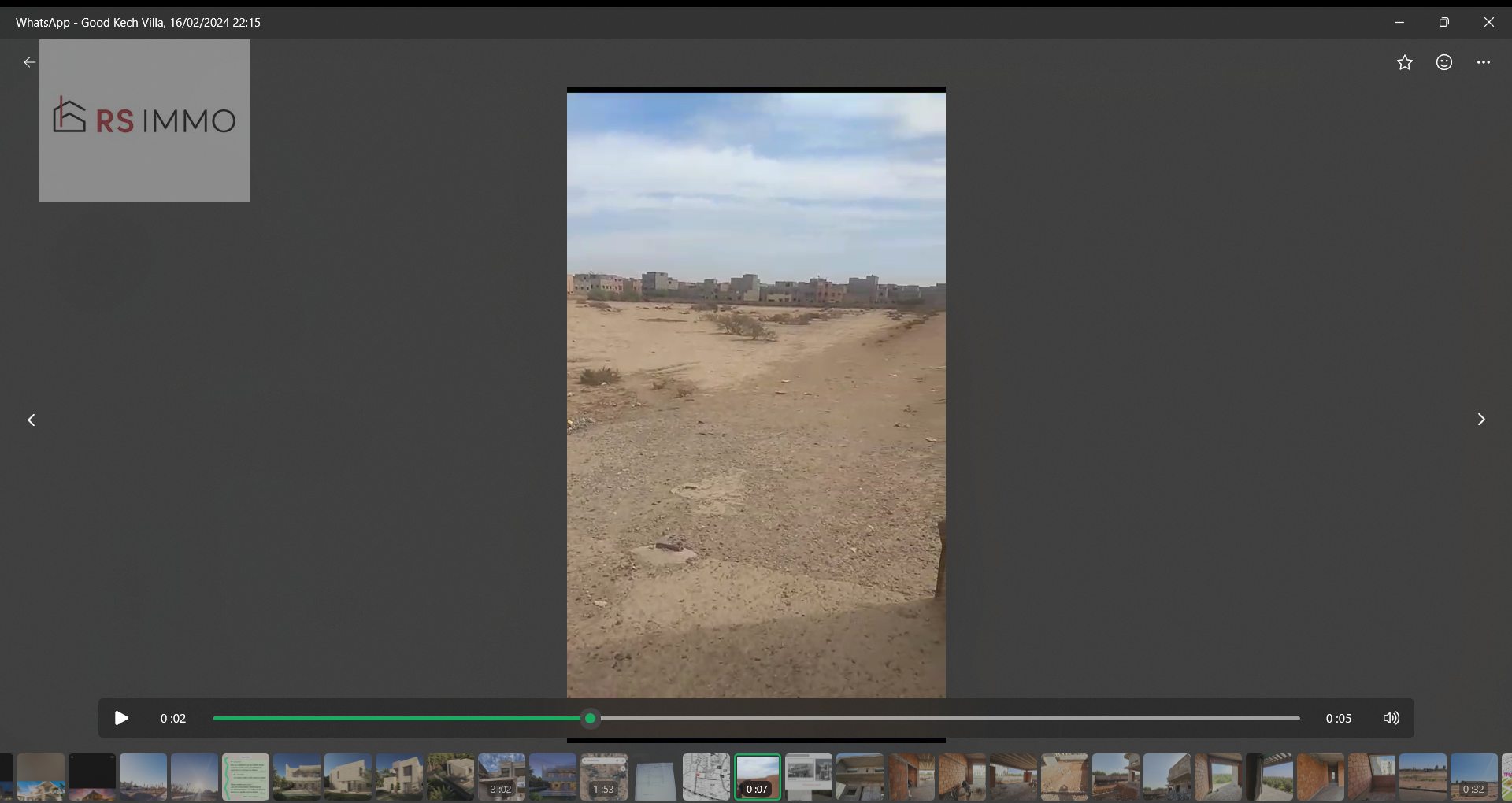 A vendre Terrain 2,5 Hectare SD1 Rte de Ourzazate — 3