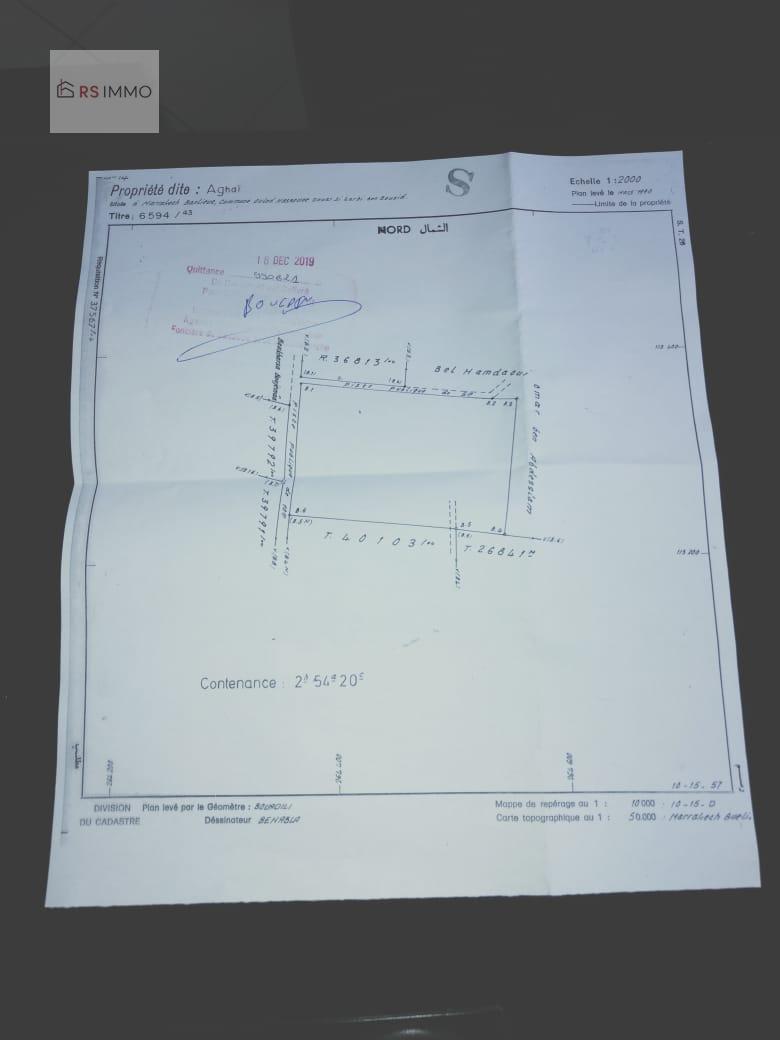 Terrain 25420 m² f Route de Ouarzazate — 8