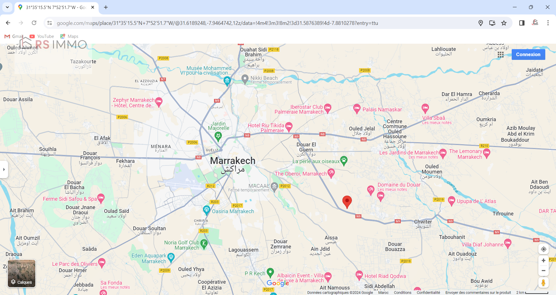 Terrain 25420 m² f Route de Ouarzazate — 10
