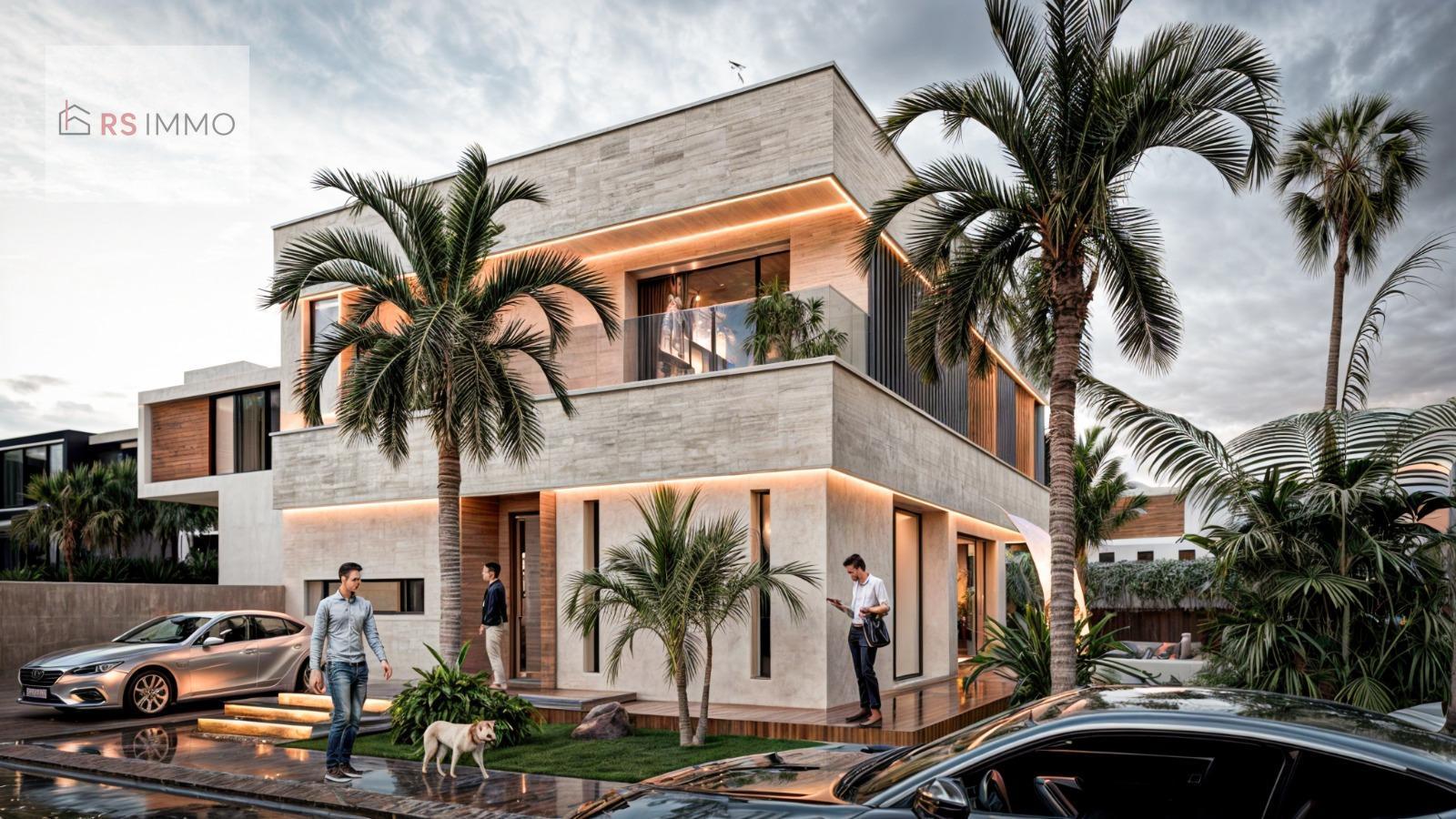 Villa Jumelée Haut Standing à Vendre - Résidence Akenza Marrakech | Terrain 423 m² — 2