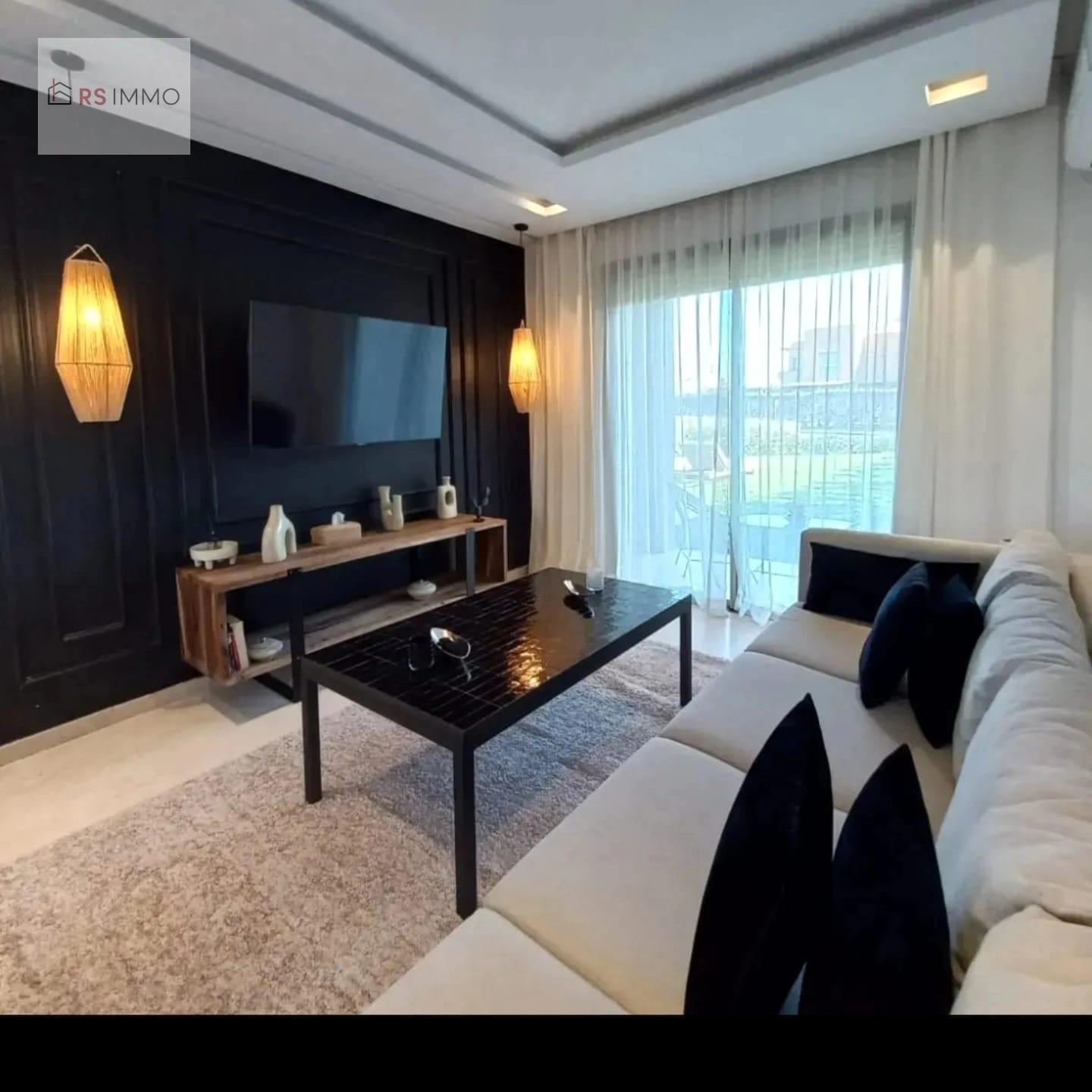 À Vendre - Appartement Rez-de-Jardin Meublé, Résidence Jubaea (Prestigia Argan)) — 2