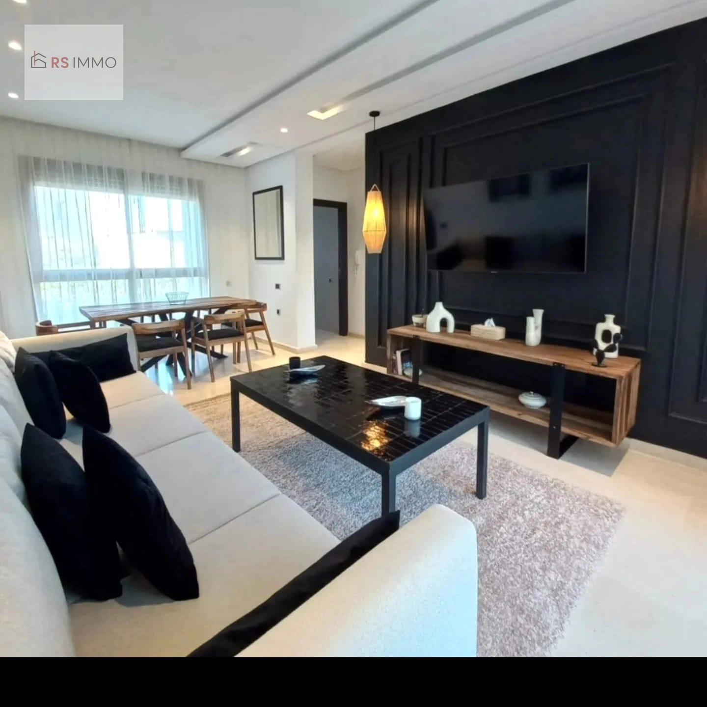 À Vendre - Appartement Rez-de-Jardin Meublé, Résidence Jubaea (Prestigia Argan))