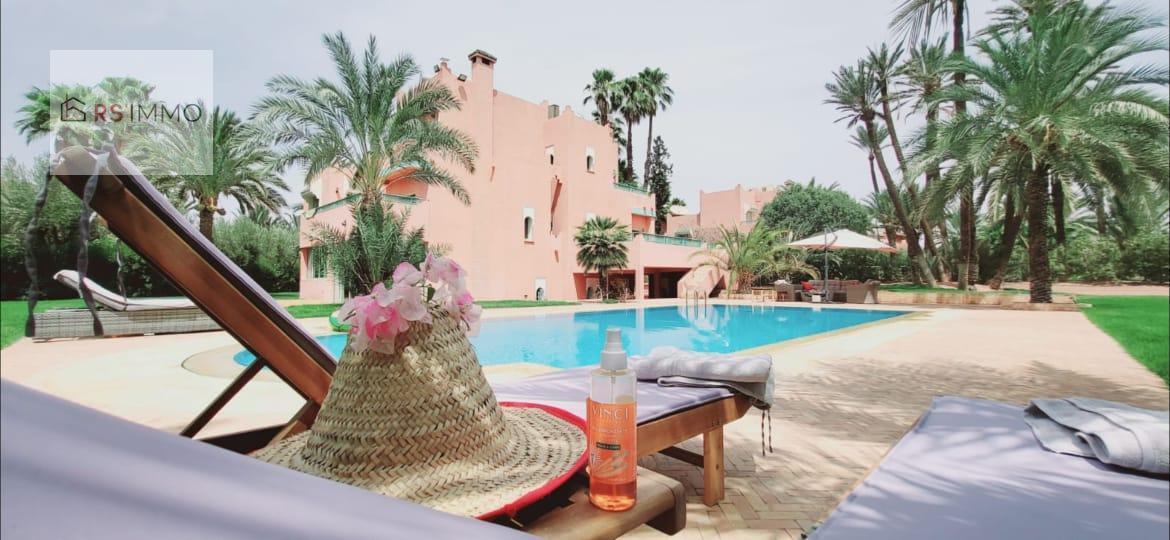 Villa meublée  longue Marrakech