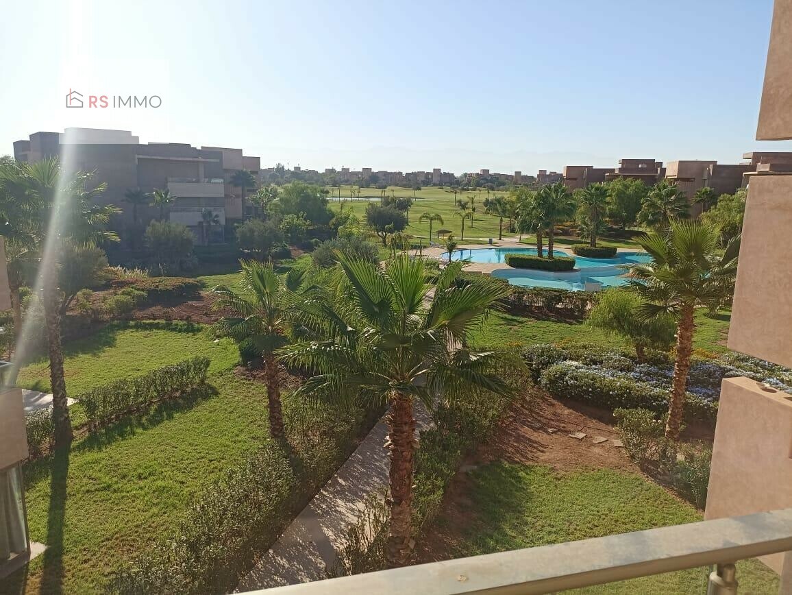 appartement 3 chambres a louer a presitgia vue piscine