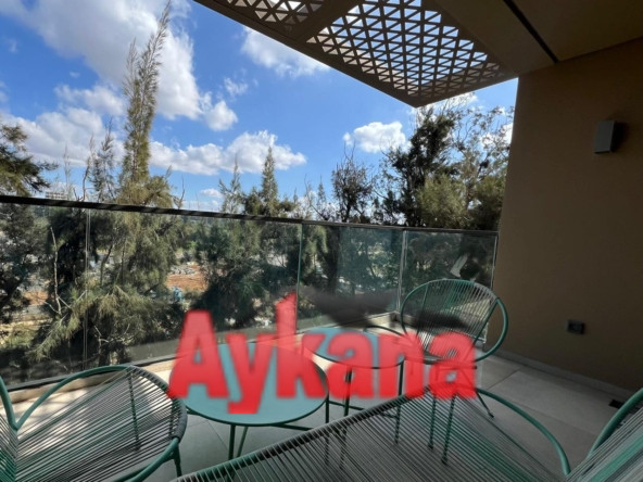 Location Appartement Meublé Souissi Orangeraie Rabat : 63m²