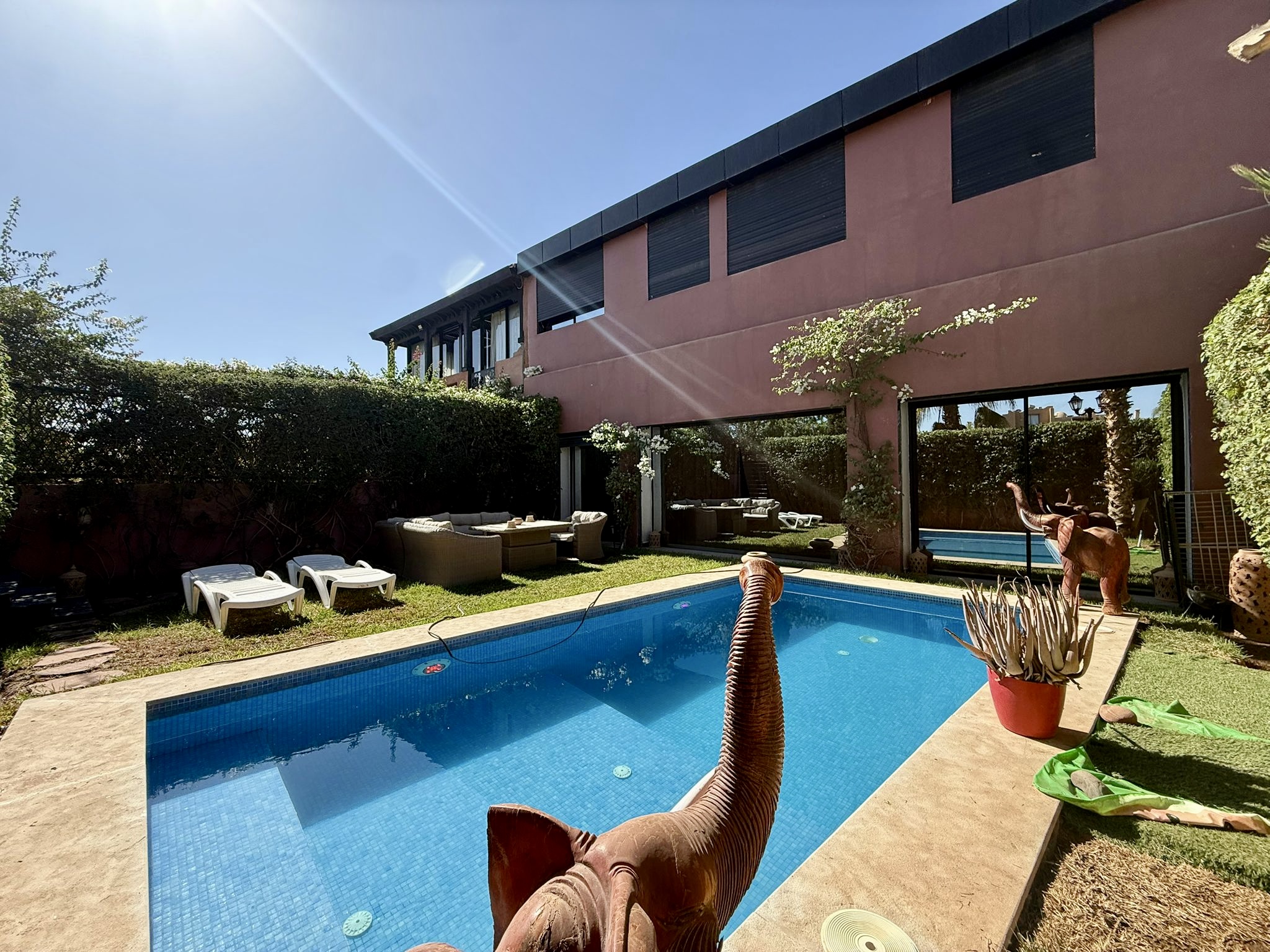 Villa rénovée avec piscine privée - Marrakech — 2