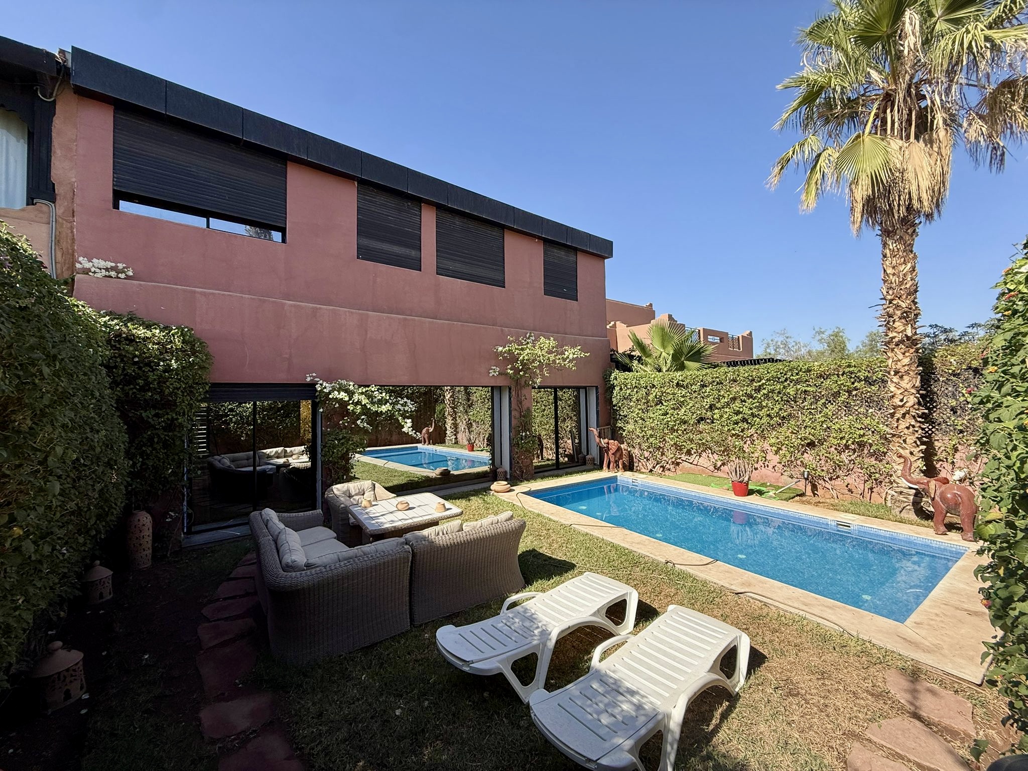 Villa rénovée avec piscine privée - Marrakech