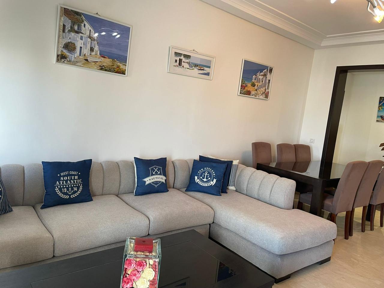 Dar Bouazza, location bel appartement meublé VUE MER 2 CH — 6