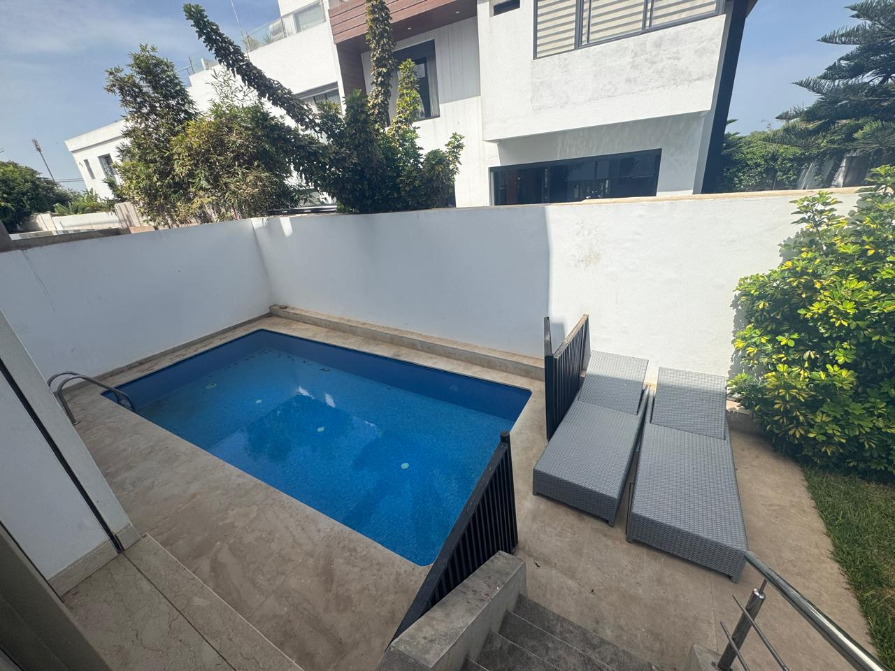 Villa en location à Dar Bouazza – Vide ou Meublée 3 CH