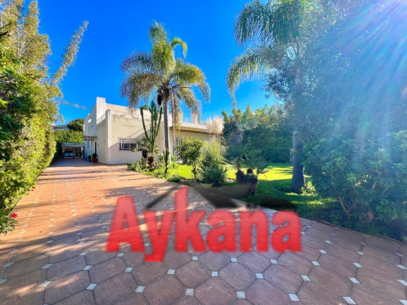VENTE VILLA À RABAT SOUISSI