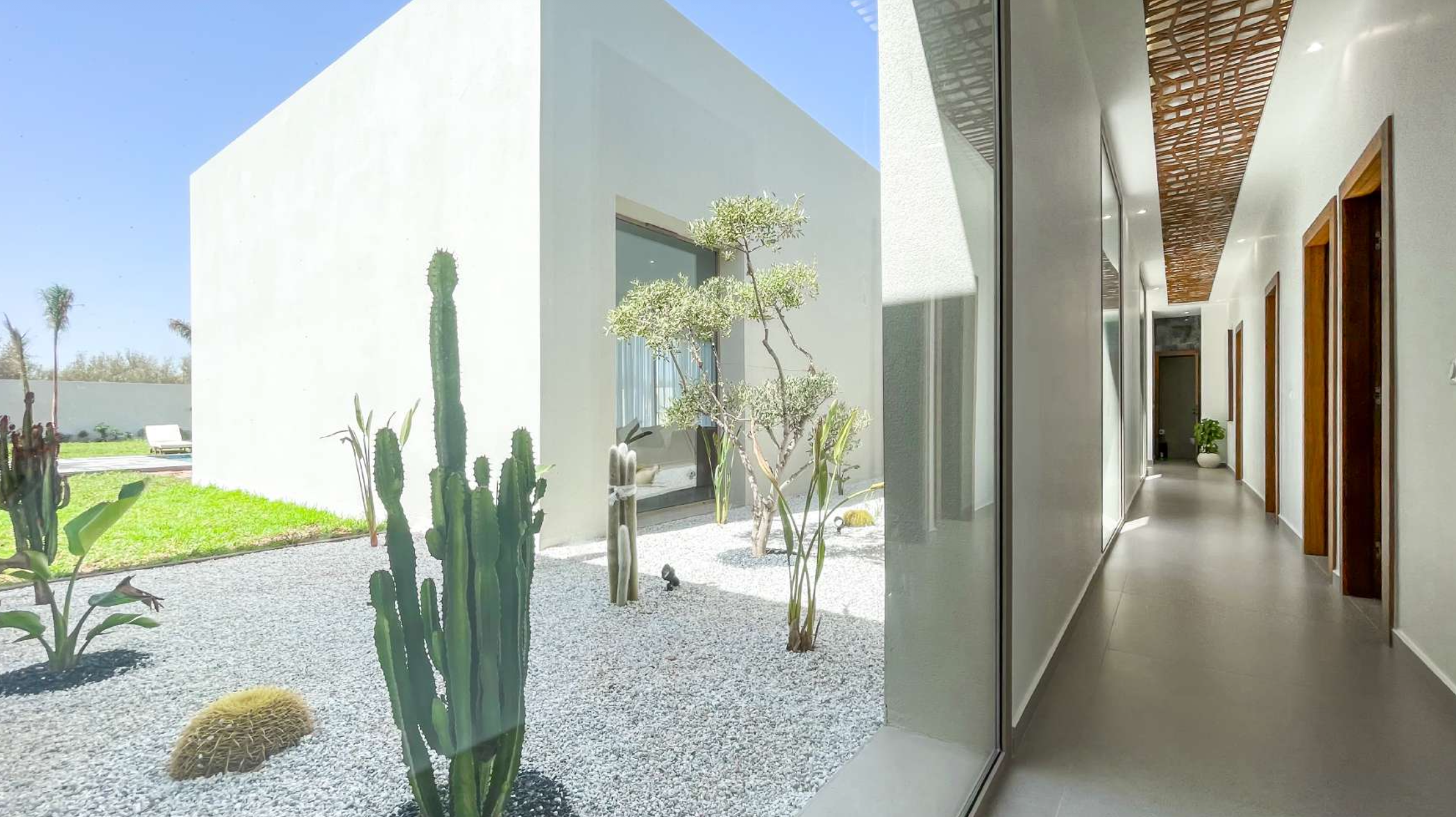Villa moderne neuve avec vue Atlas - Marrakech