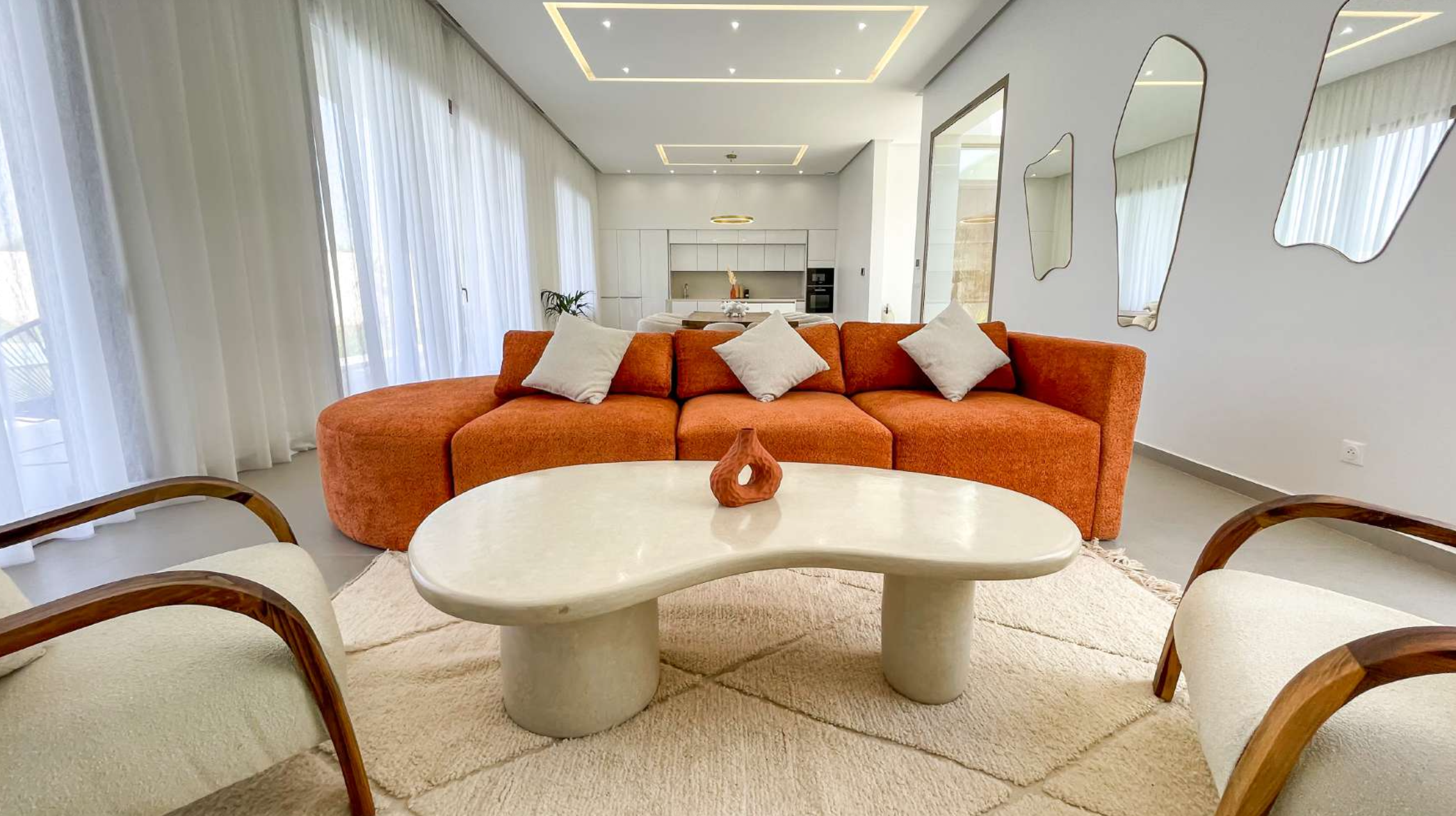 Villa moderne neuve avec vue Atlas - Marrakech — 4