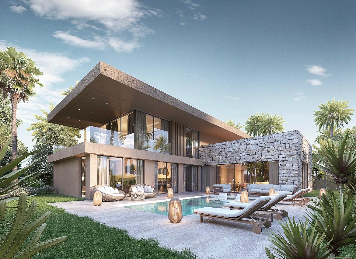 Villa contemporaine avec vue Atlas – Marrakech
